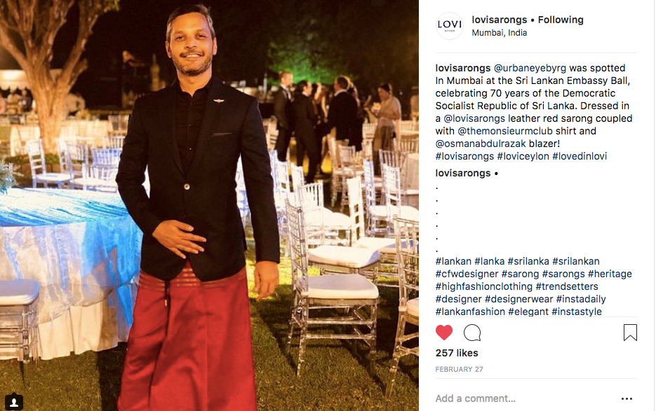 The elephant in the room: Is the sarong still relevant?