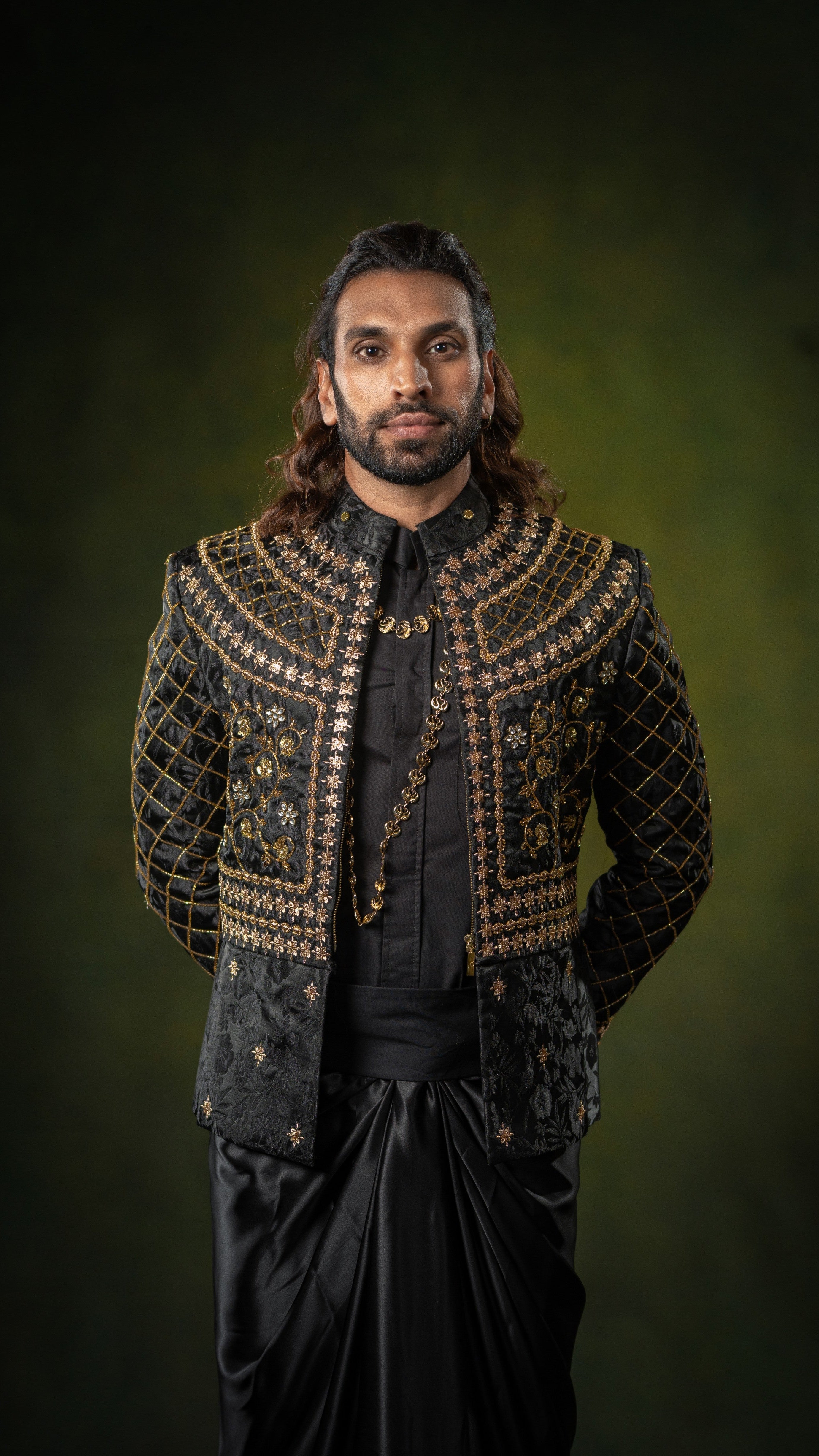 LOVI Embroidered Short Nilame Jacket