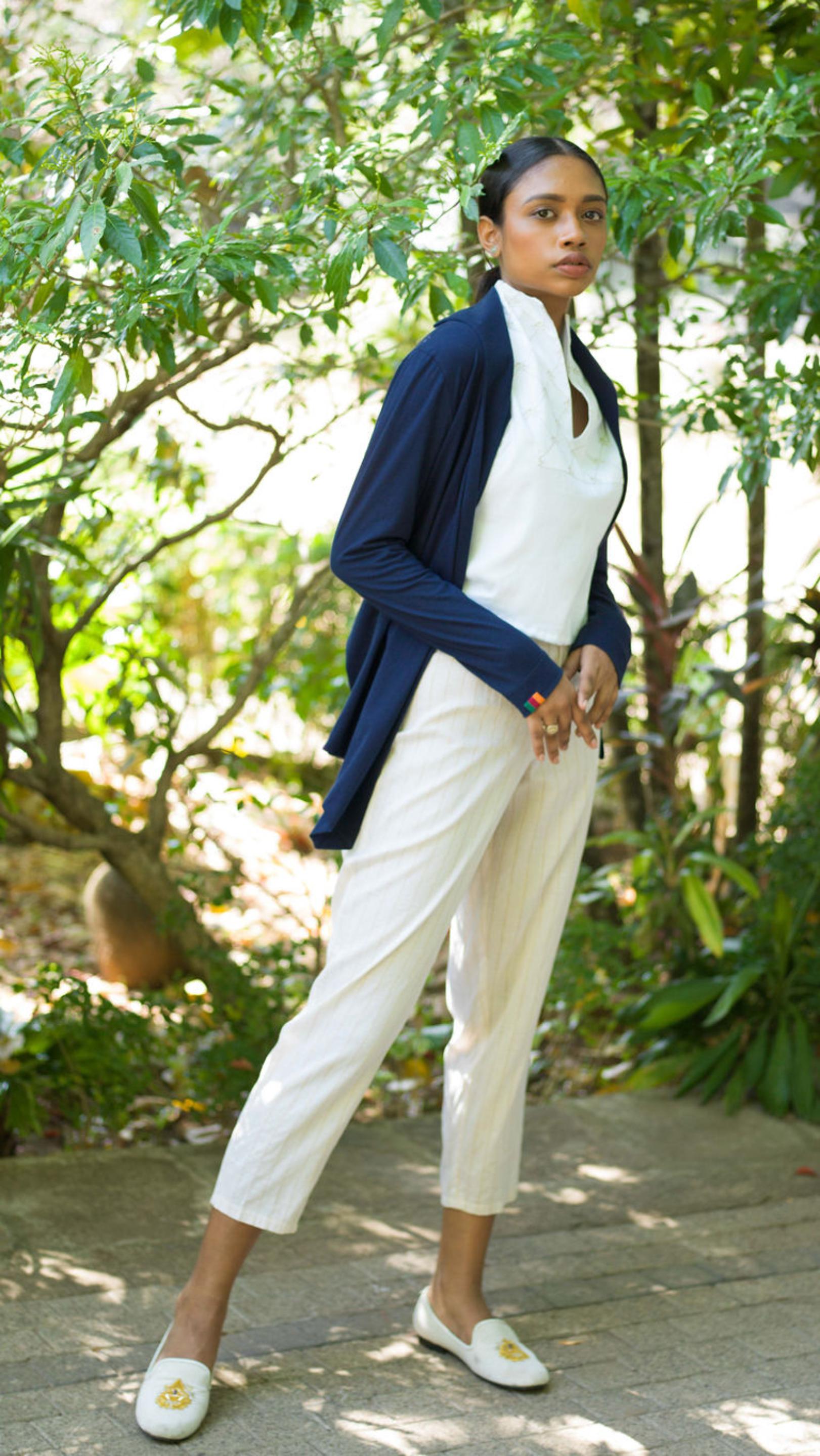 Jersey Asymmetric Travel Jacket