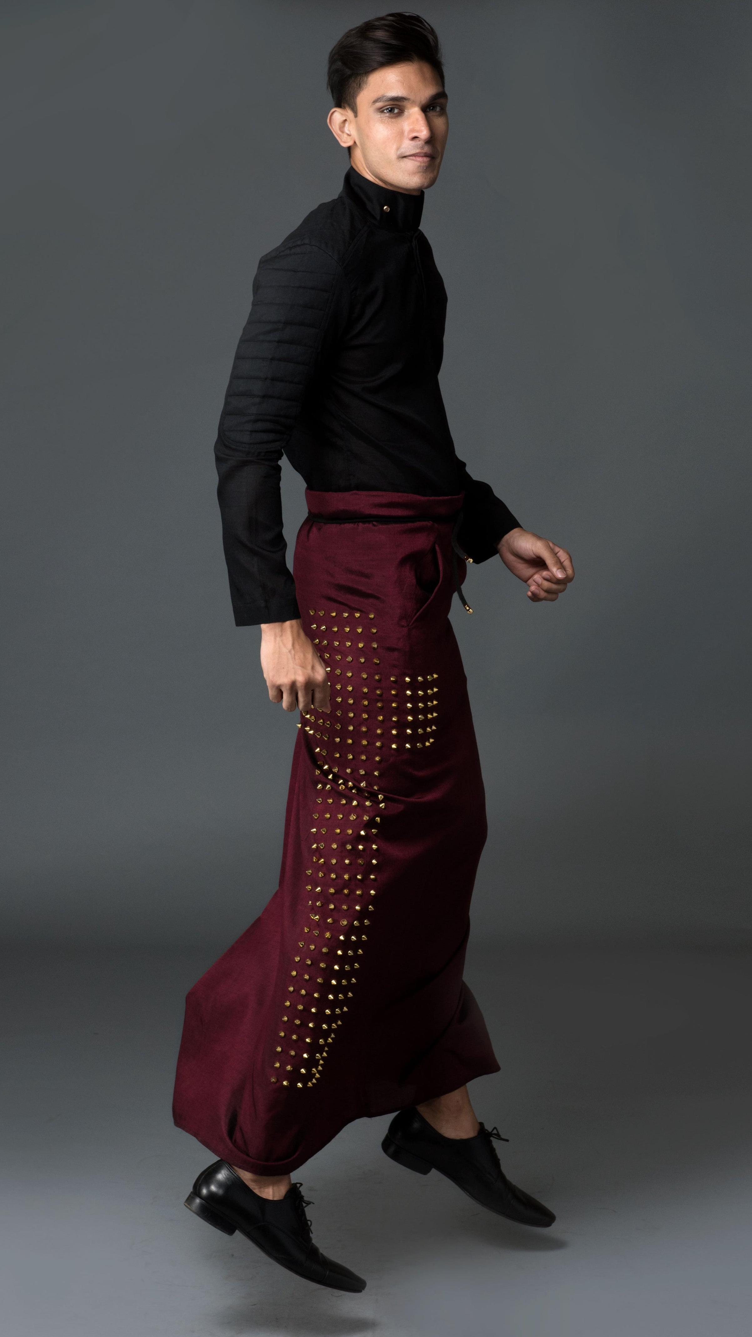 Gold Studded Sarong
