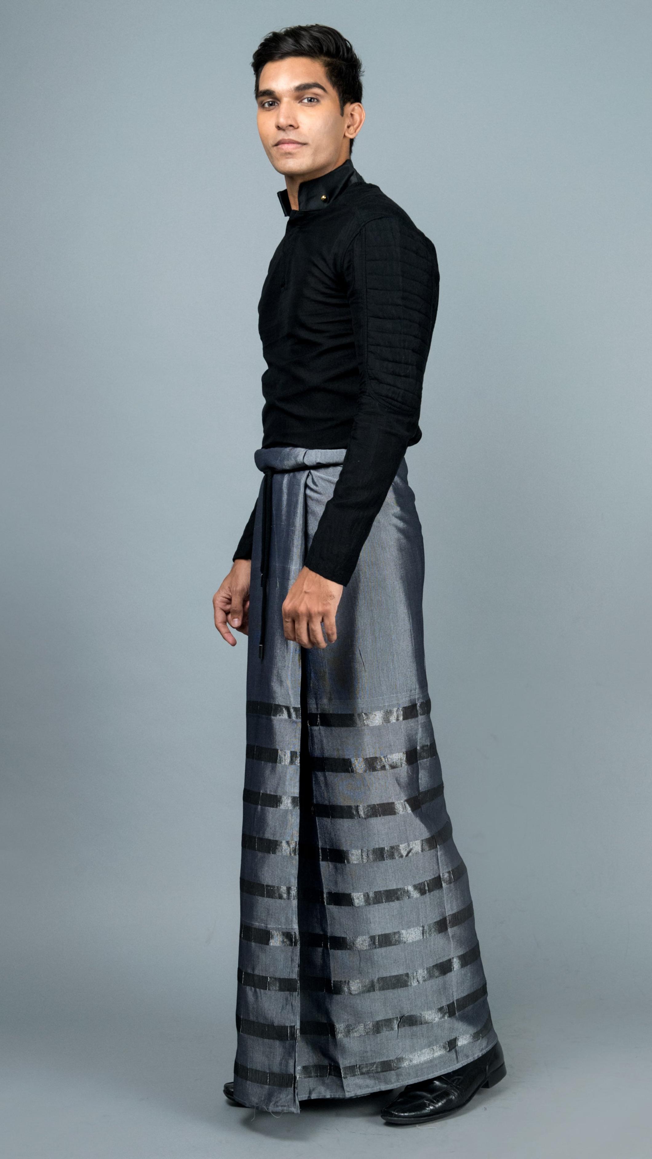 Classic Silver Nautical Sarong