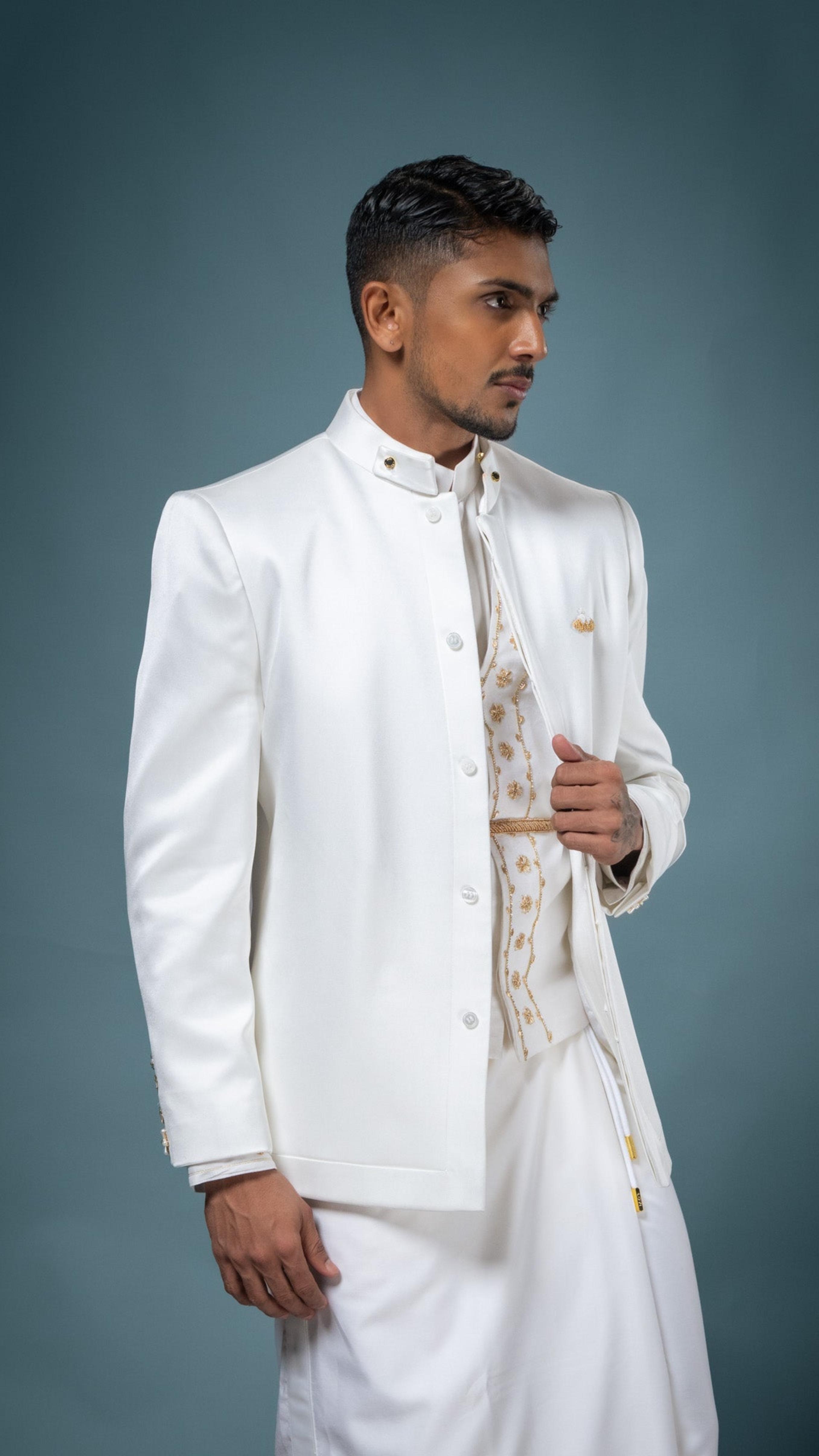 LOVI White Modern Nilame Set