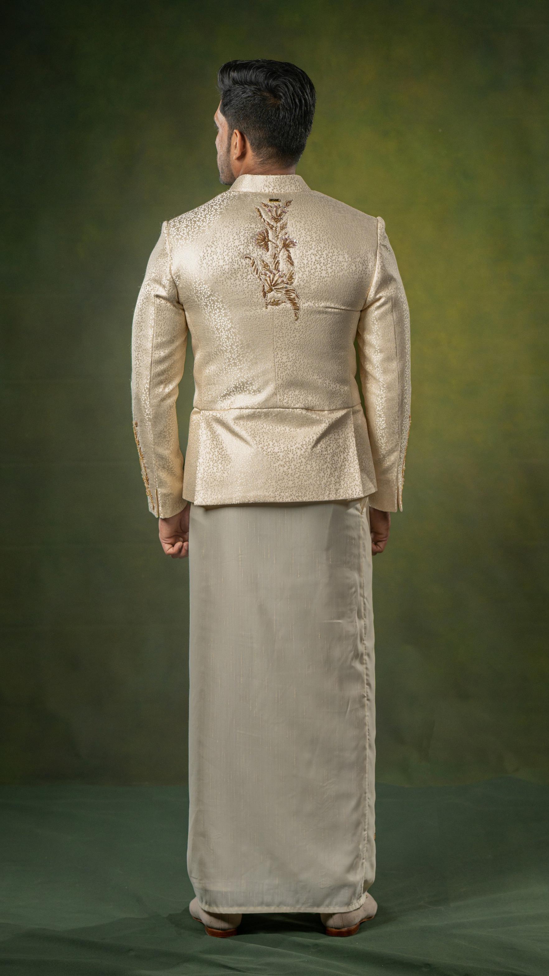 LOVI Embroidered Modern Nilame Jacket