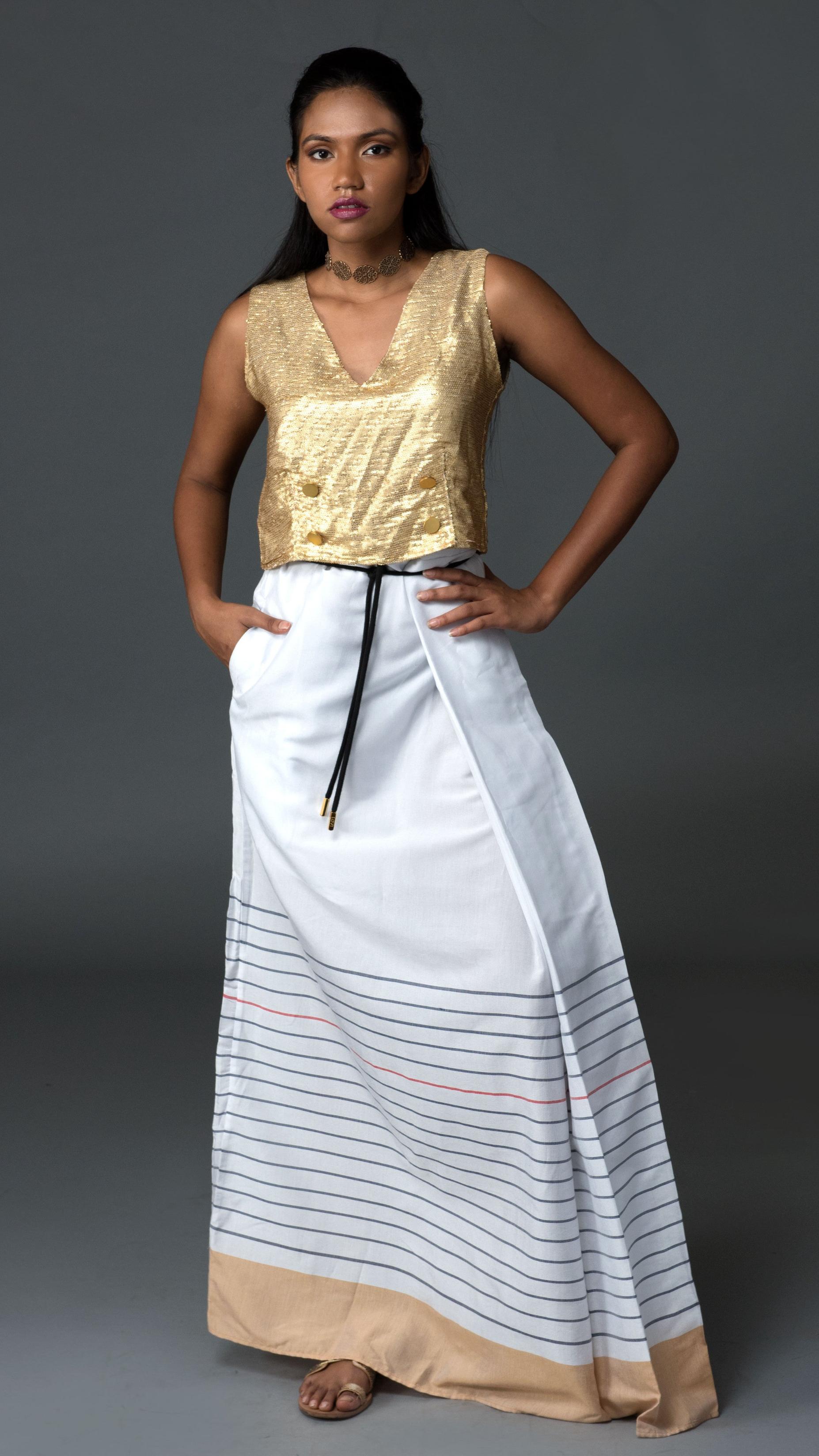 Classic French Nautical Sarong