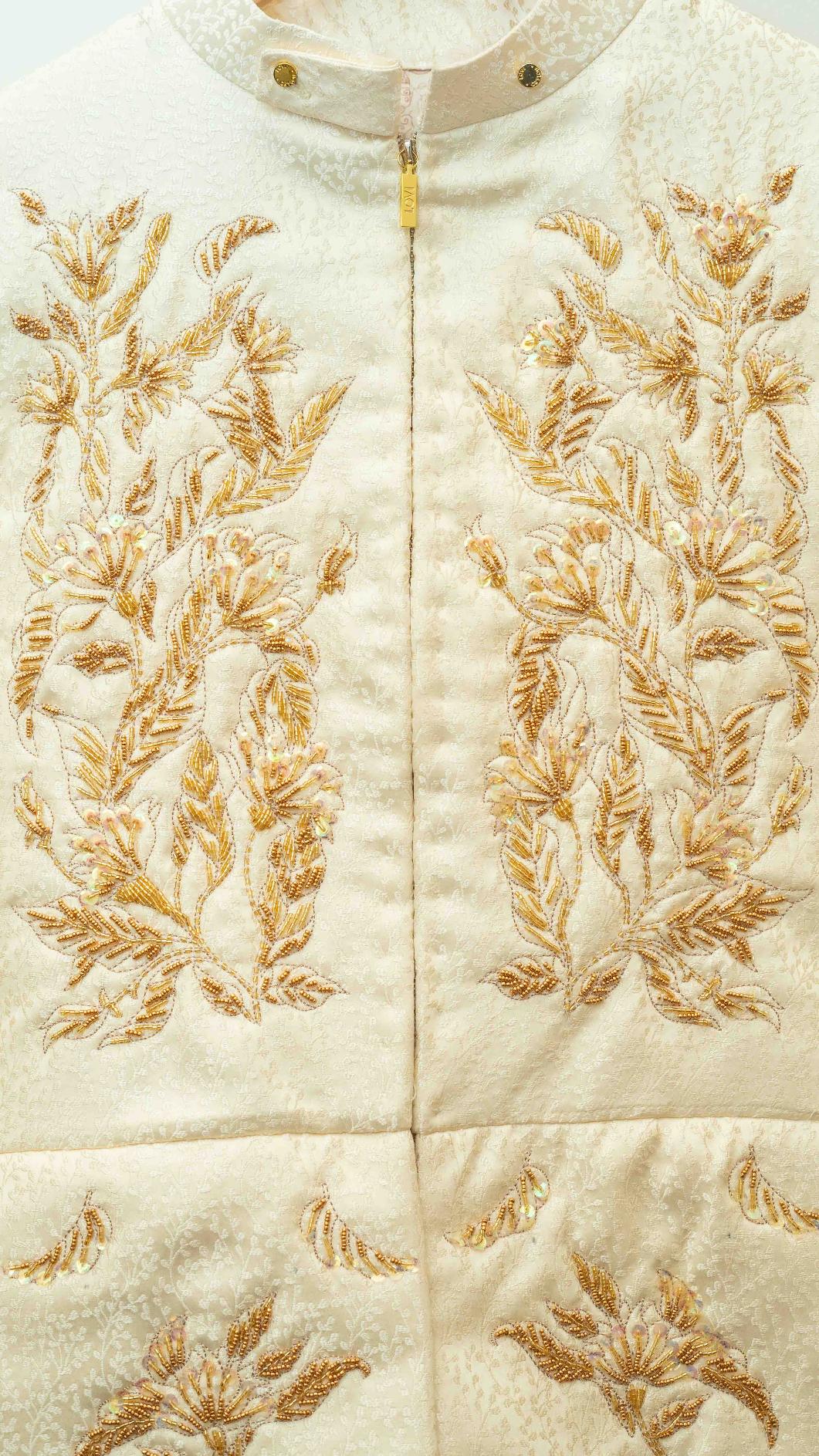 LOVI Embroidered Modern Nilame Jacket