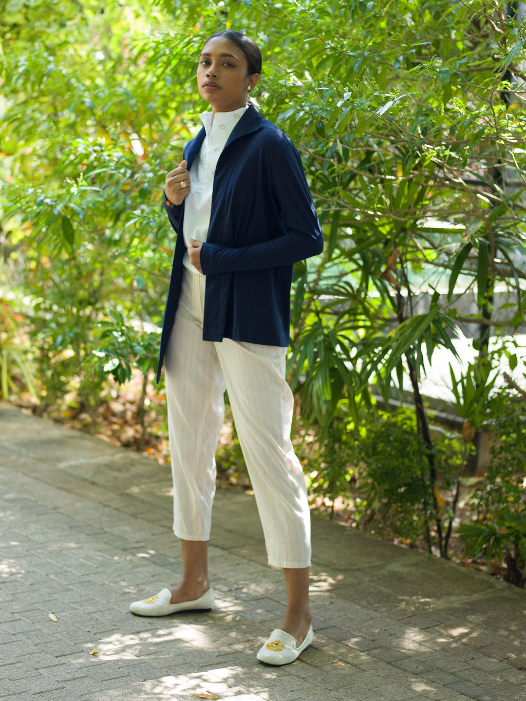 Jersey Asymmetric Travel Jacket