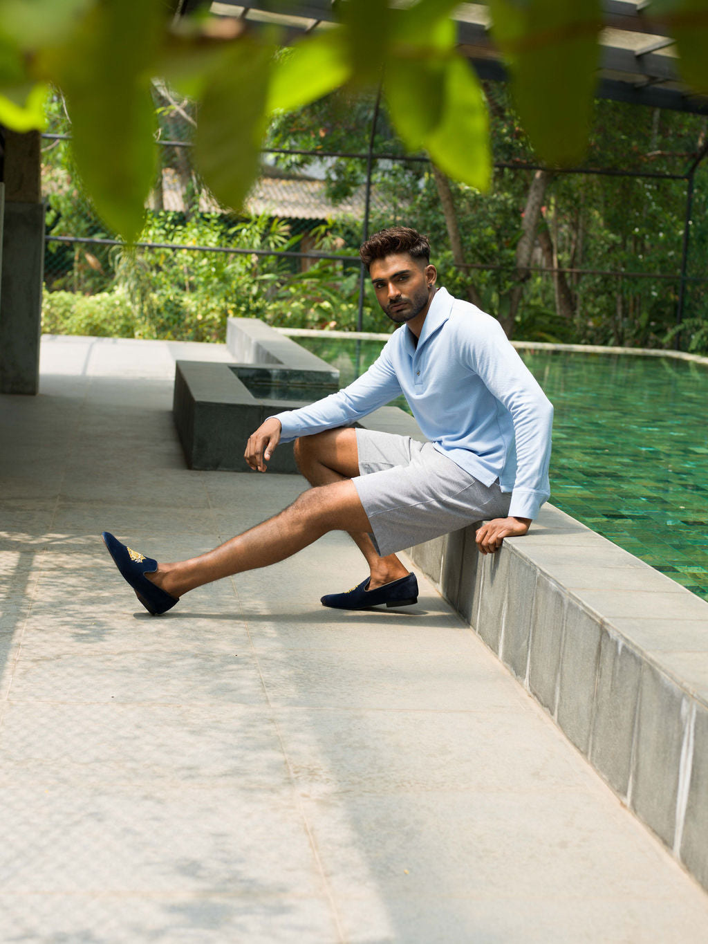 Pique Long-sleeve T-shirt