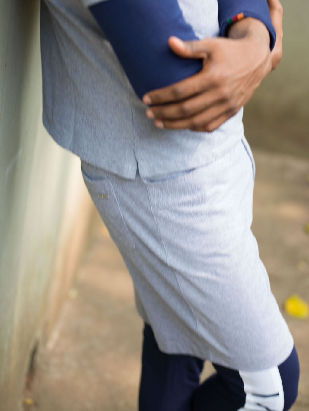 Pique Jean-Cut Shorts