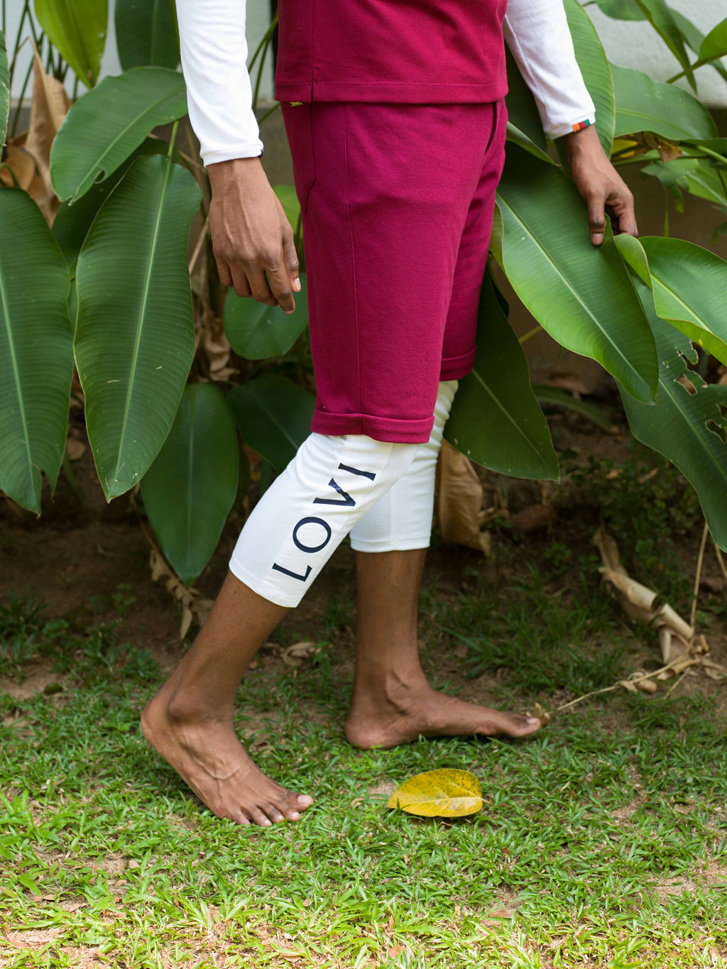 Pique Jean-Cut Shorts