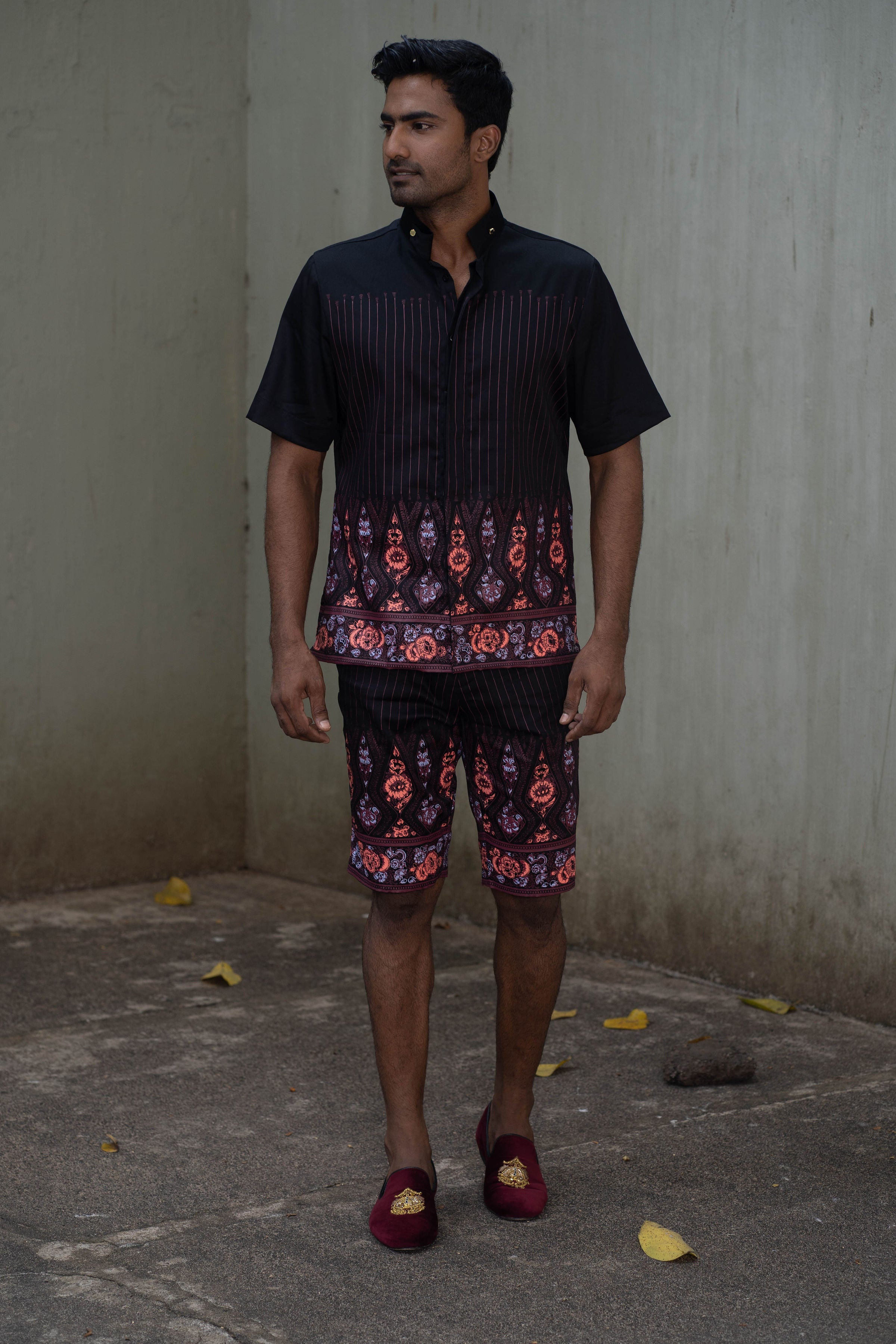 Rio - Printed Cotton Short Sleeve Shirt