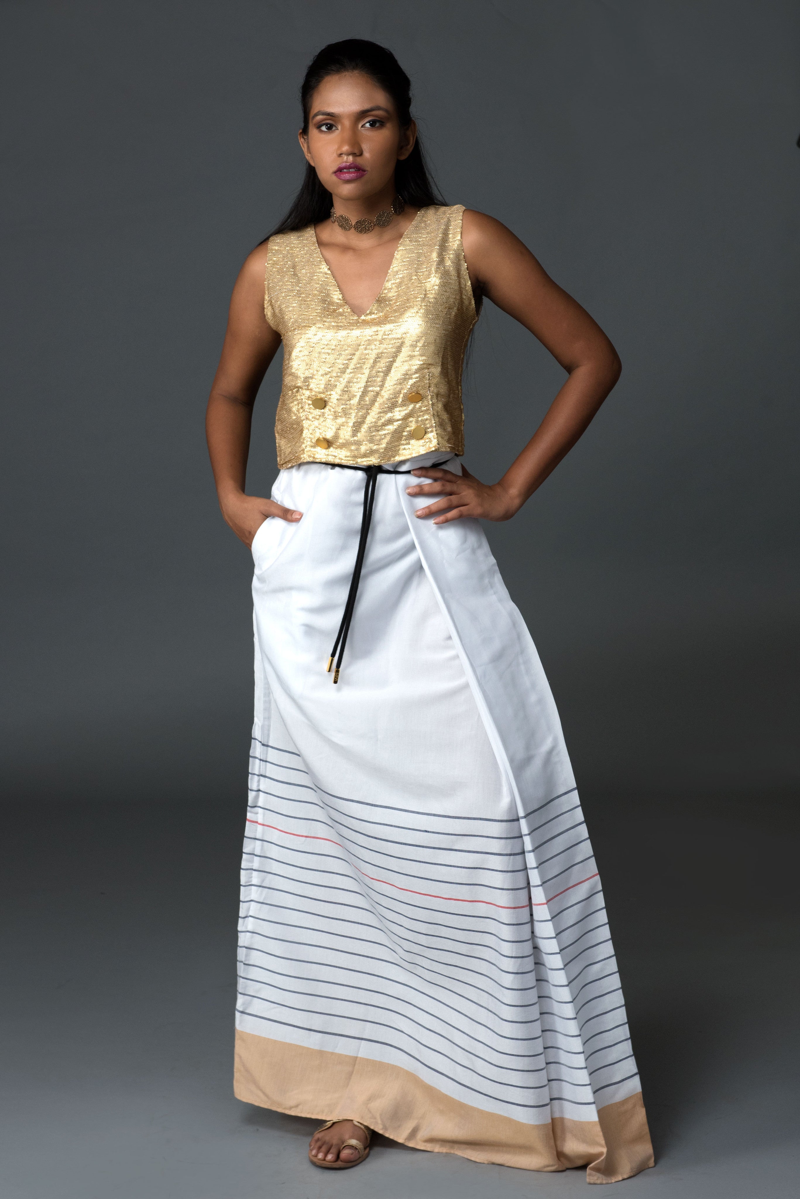 Classic French Nautical Sarong