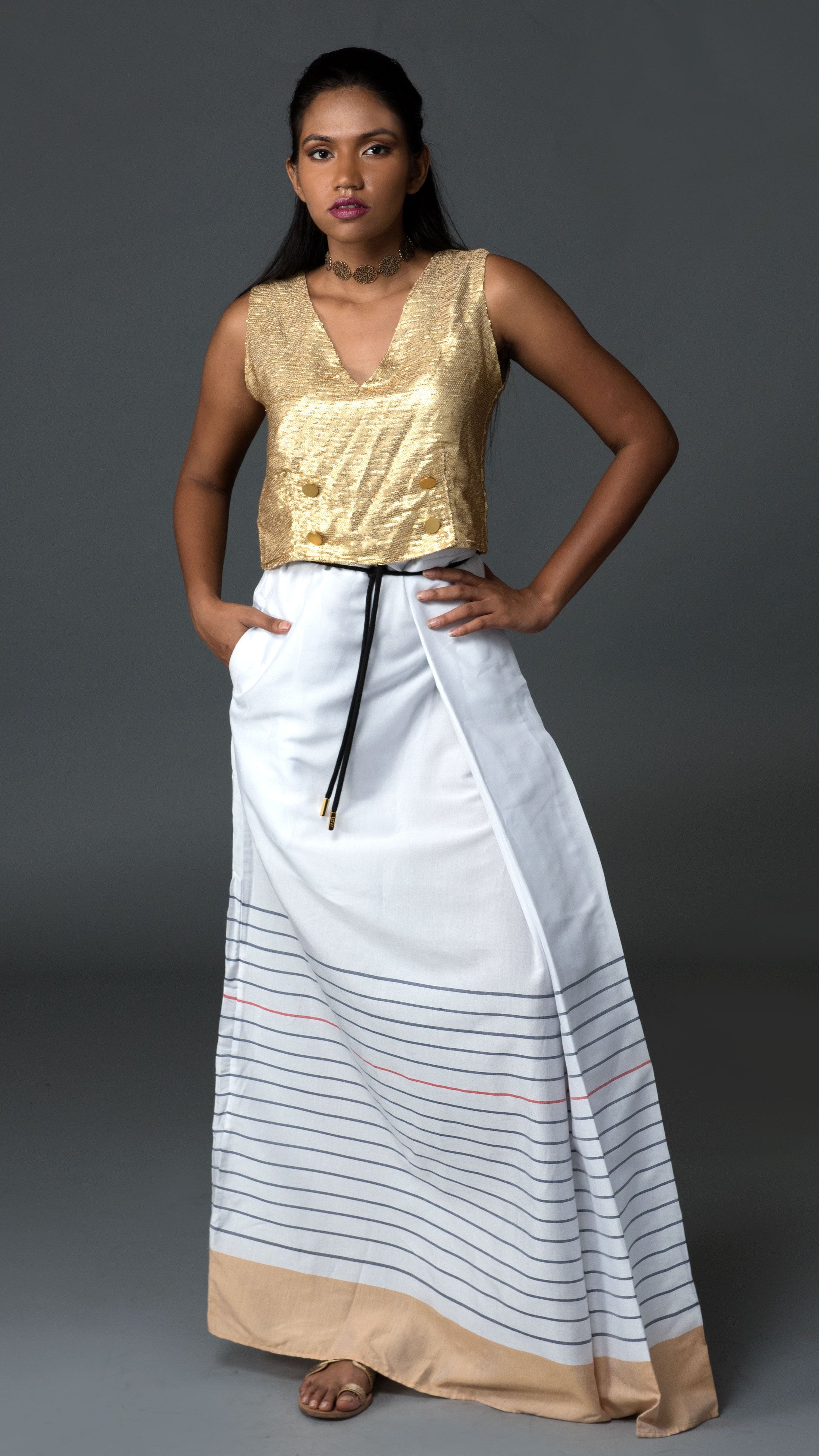 Classic French Nautical Sarong