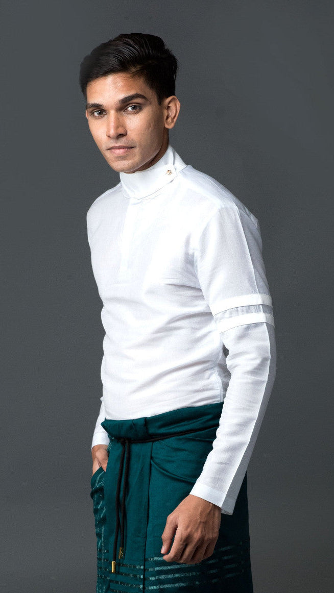 Admiral Shirt With Racing Stripes