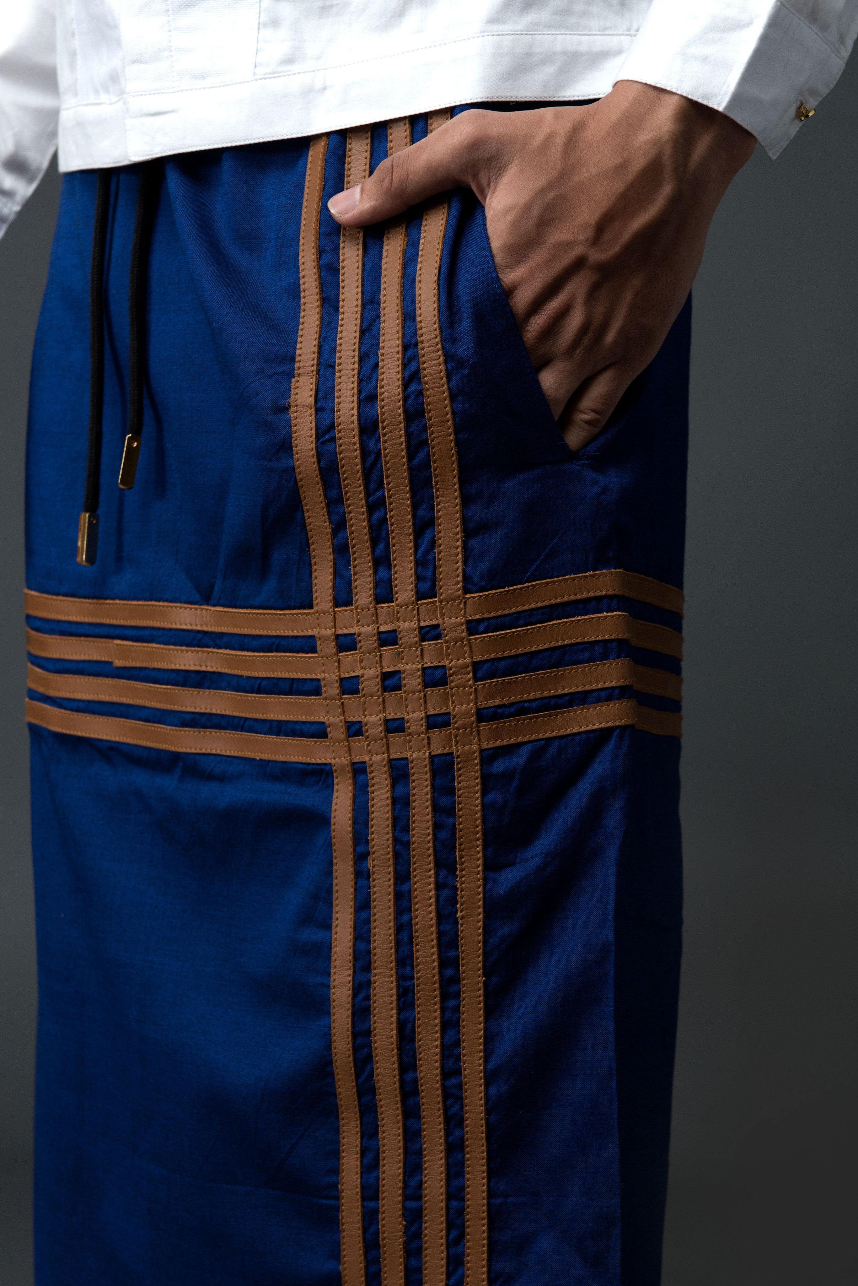 Leather Check Sarongs