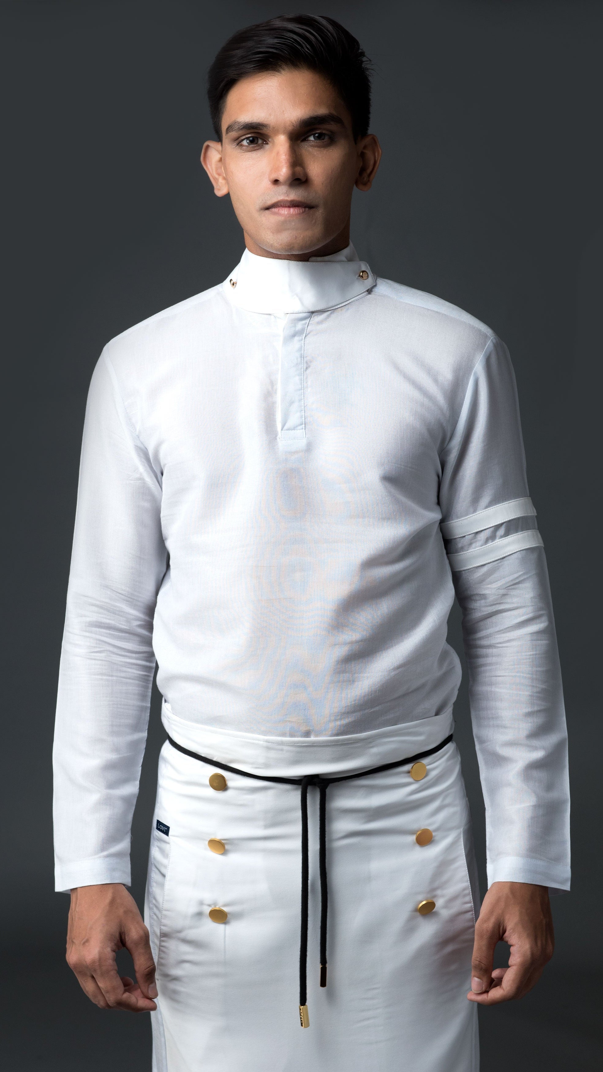 Admiral Shirt With Racing Stripes