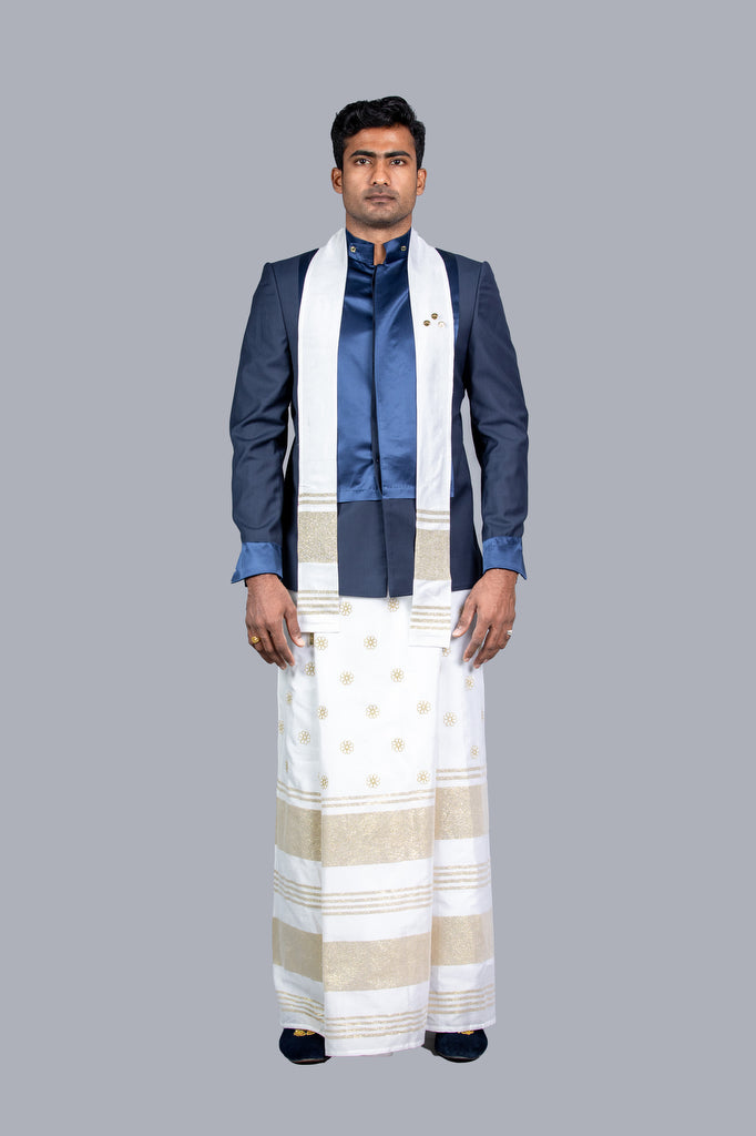 Nilame Sarong and Sri Lankan Jacket National