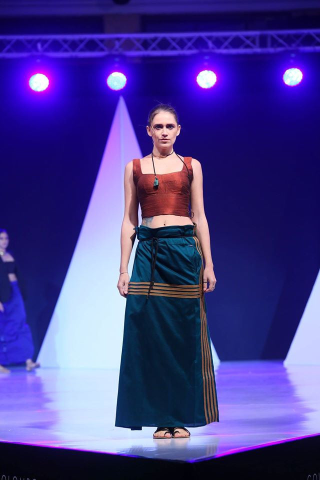 Leather Check Sarongs