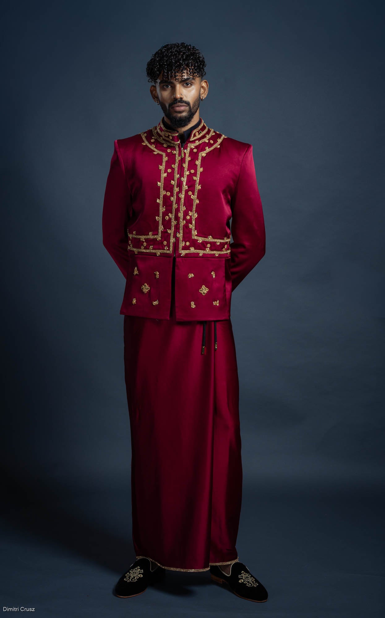 LOVI Short Nilame Jacket & Sarong