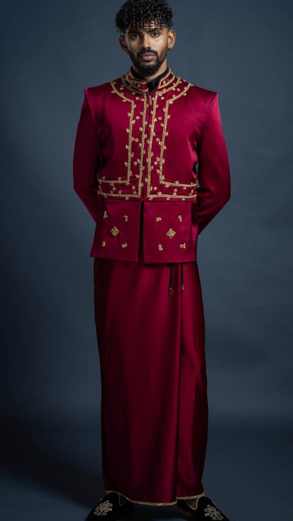 LOVI Short Nilame Jacket & Sarong