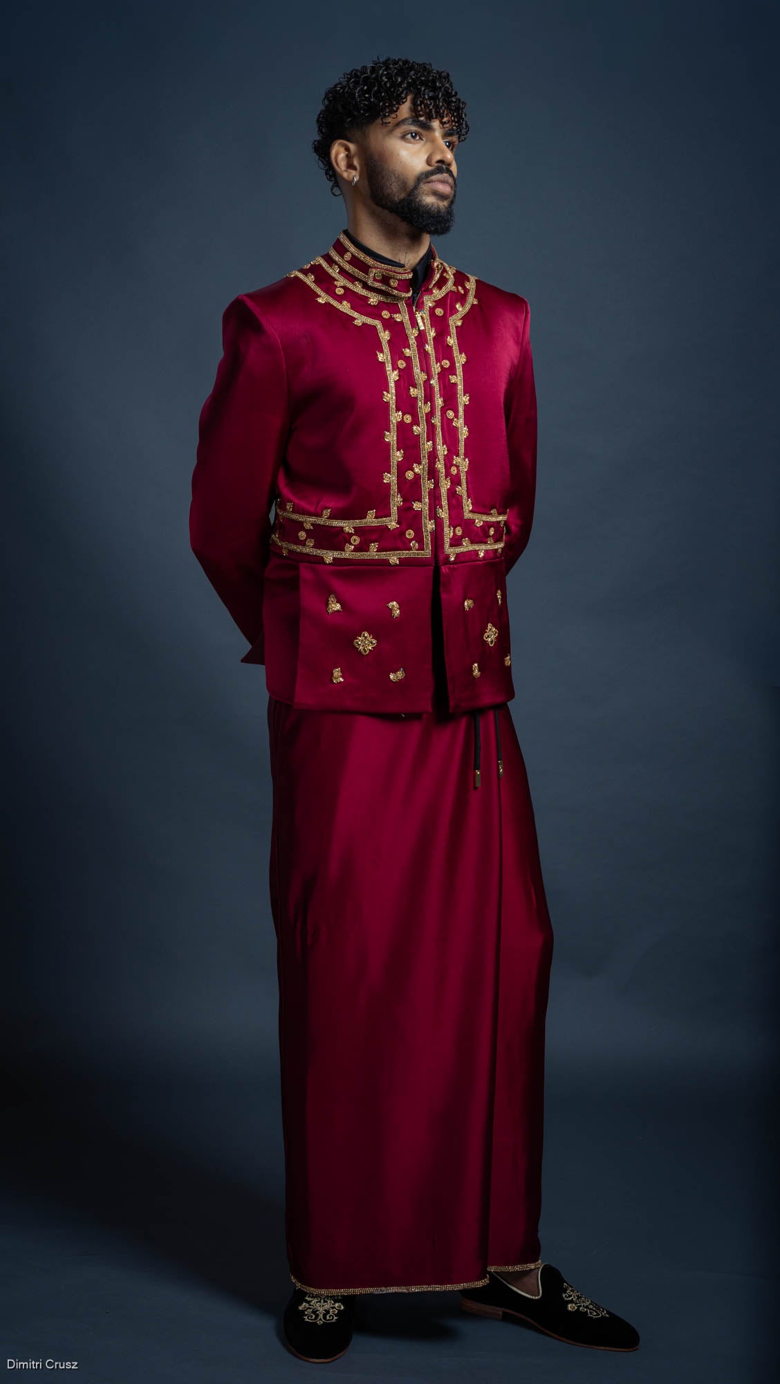 LOVI Short Nilame Jacket & Sarong