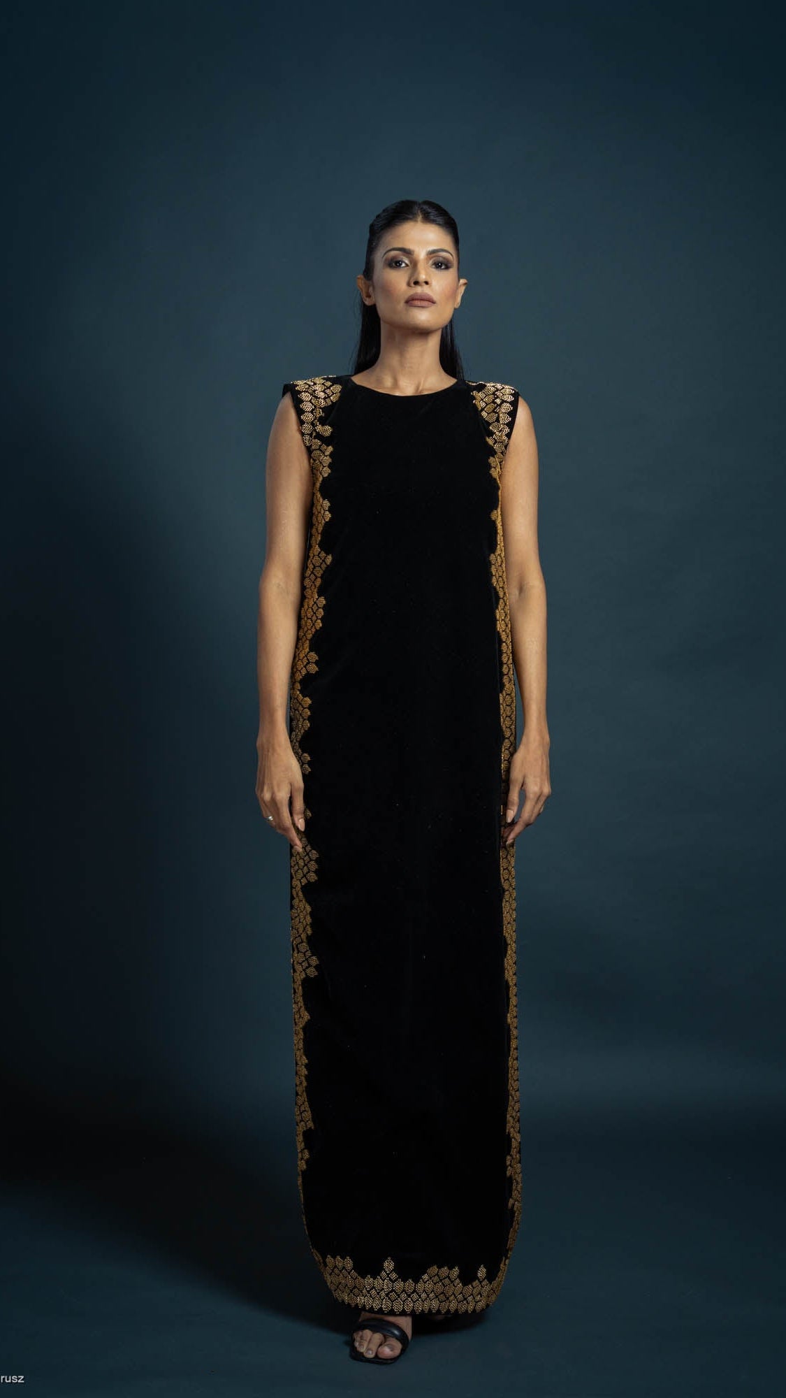 LOVI Velvet Maxi Dress