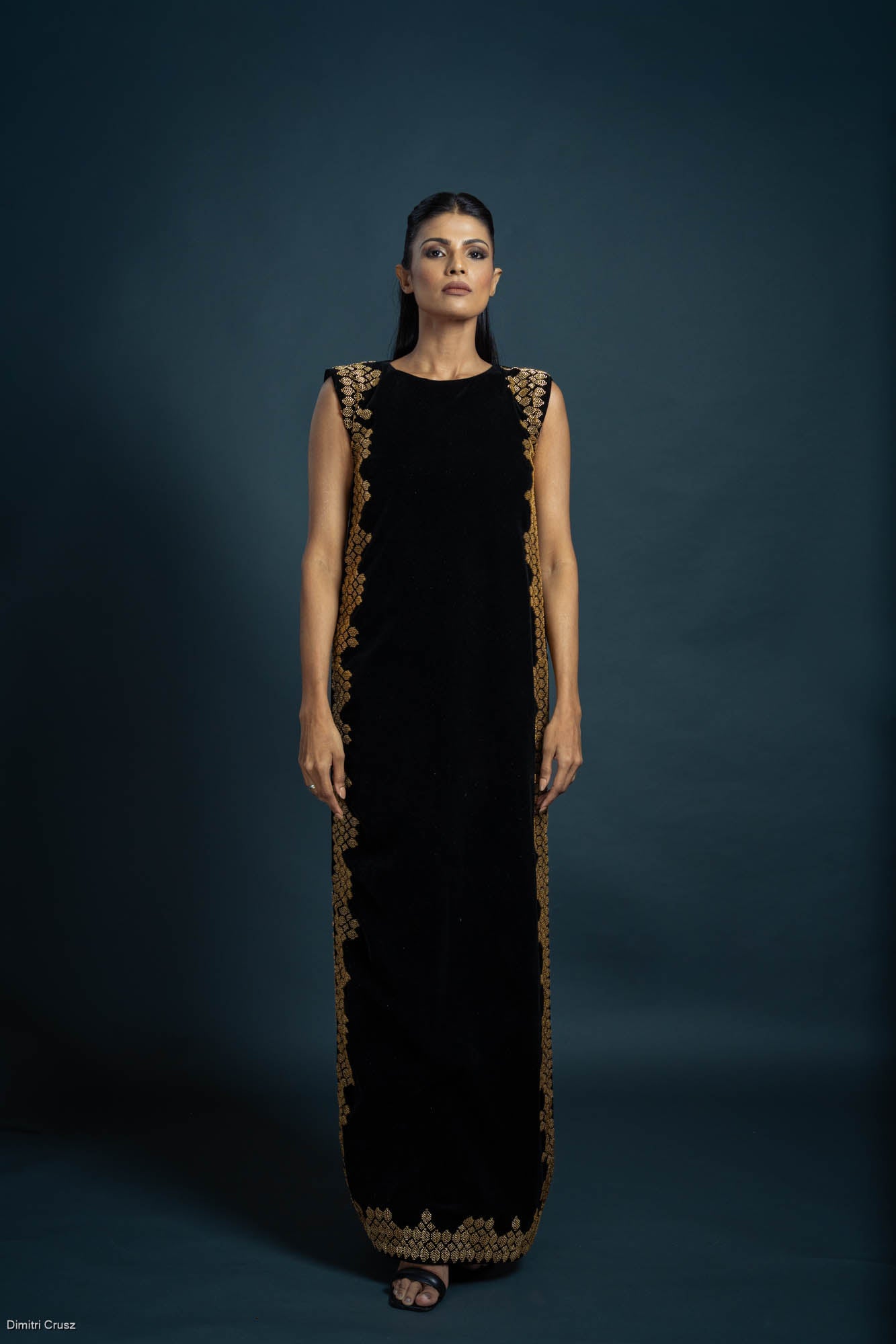 LOVI Velvet Maxi Dress