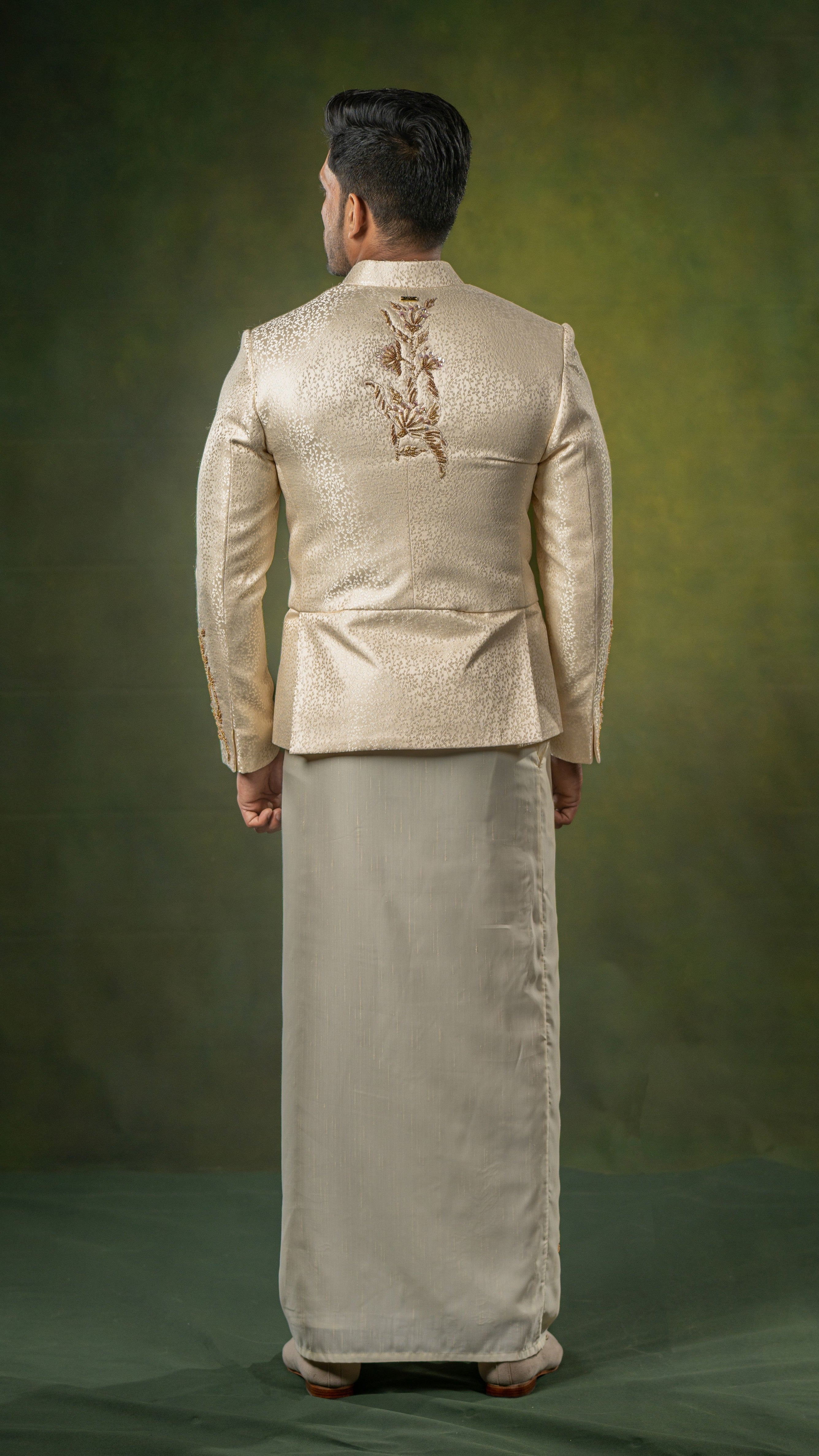 LOVI Embroidered Modern Nilame Jacket