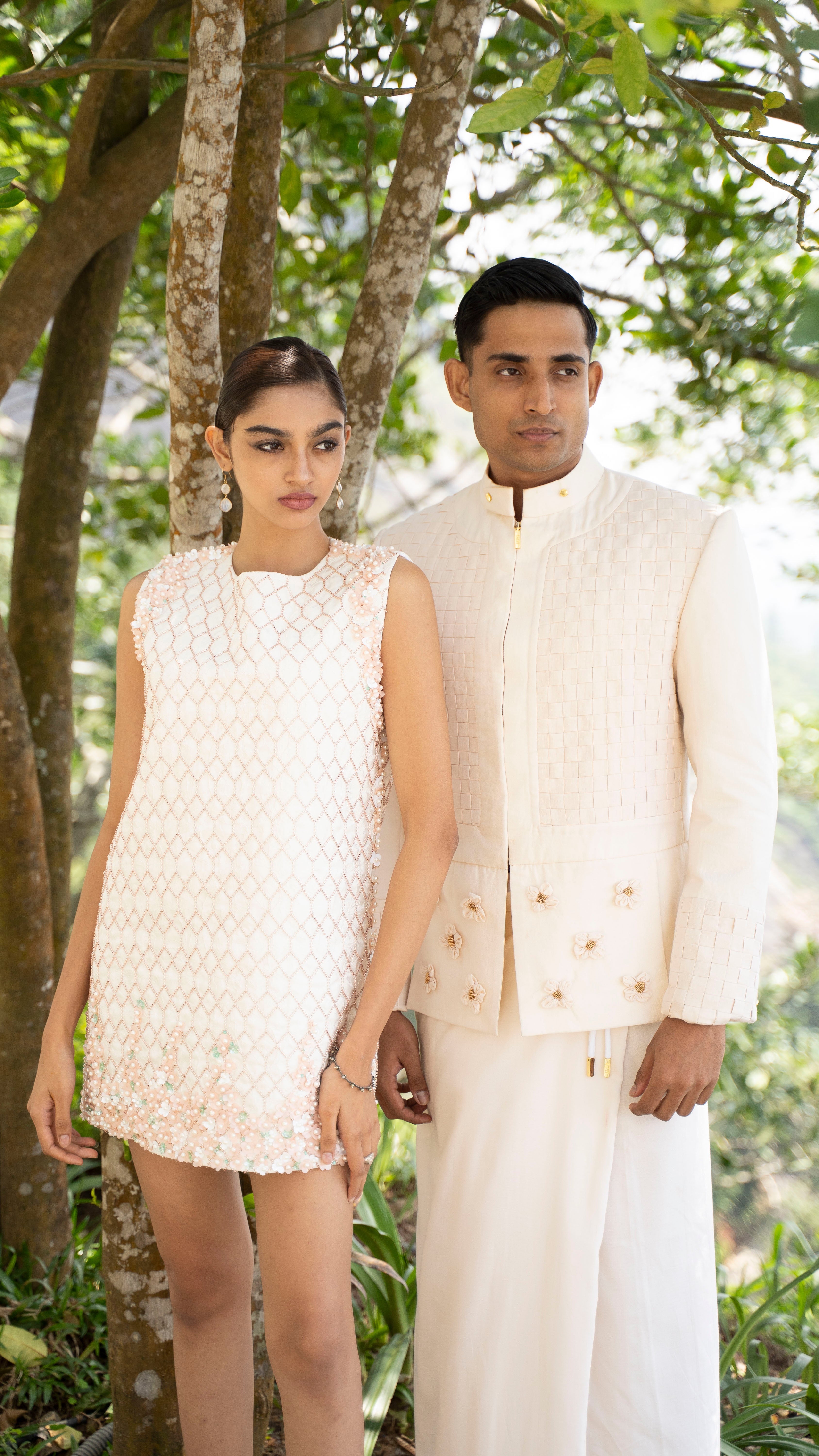 LOVI Sleeveless Silk Shift Dress