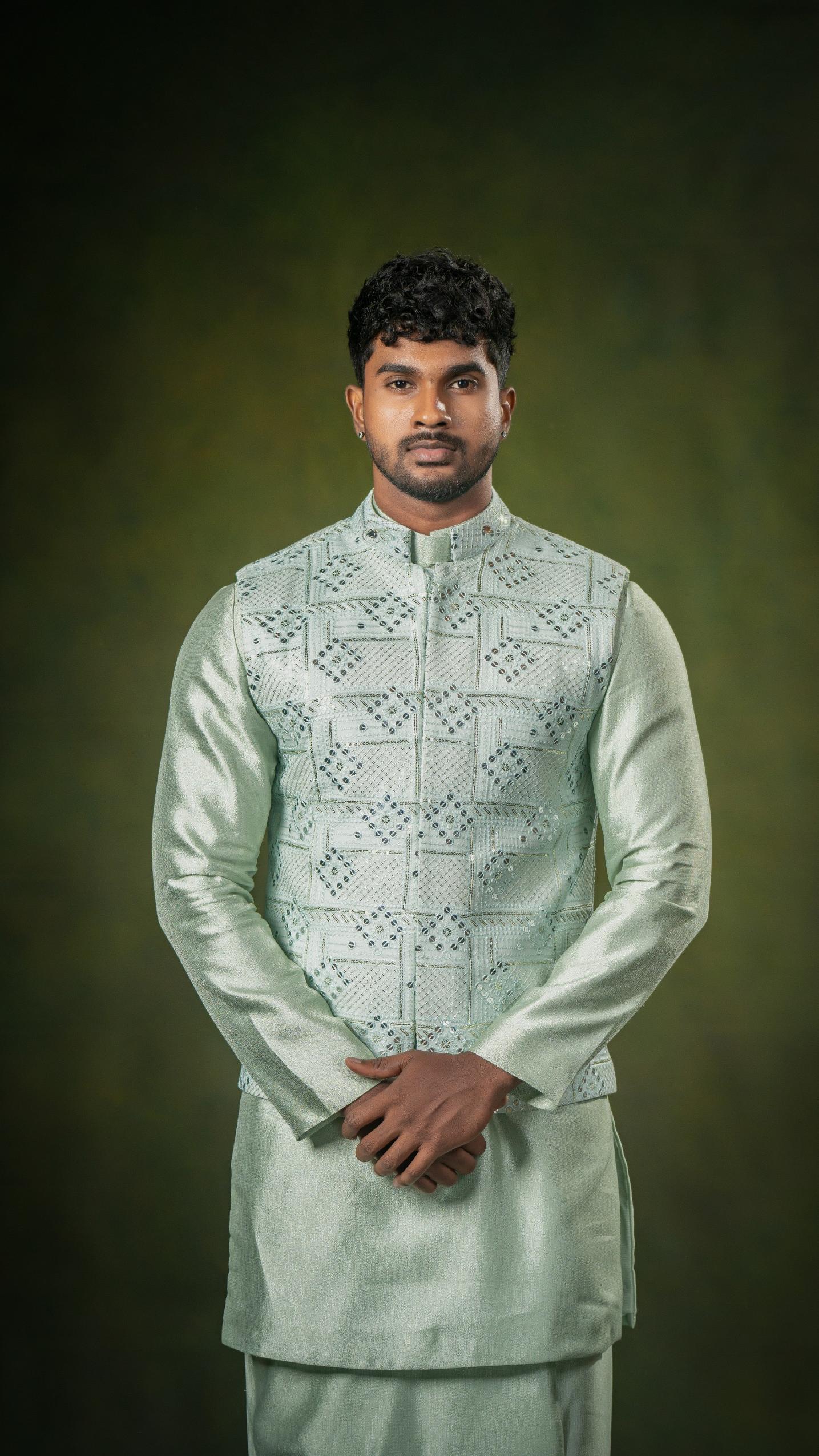 LOVI Pastel Green Long National