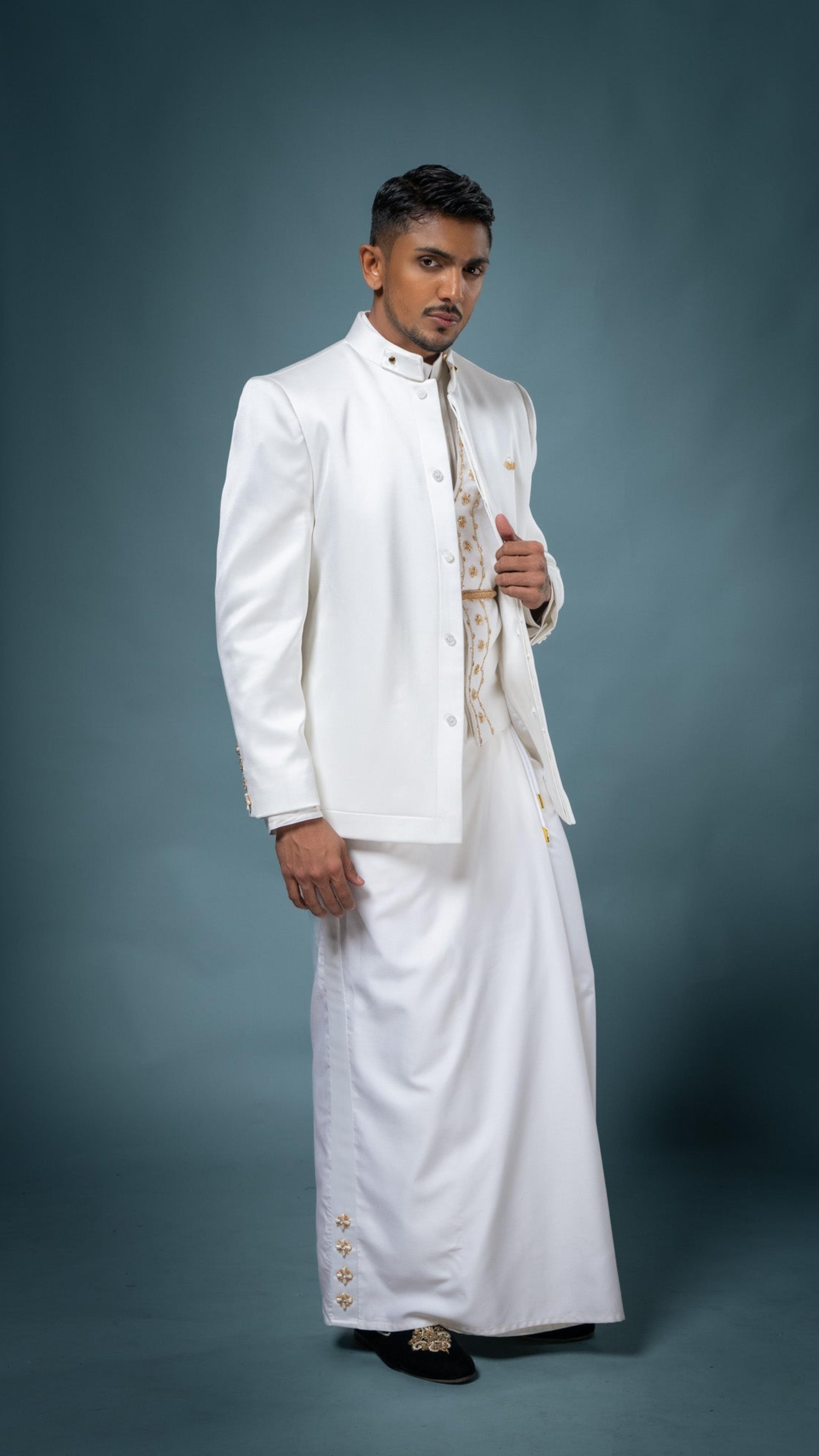 LOVI White Modern Nilame Set