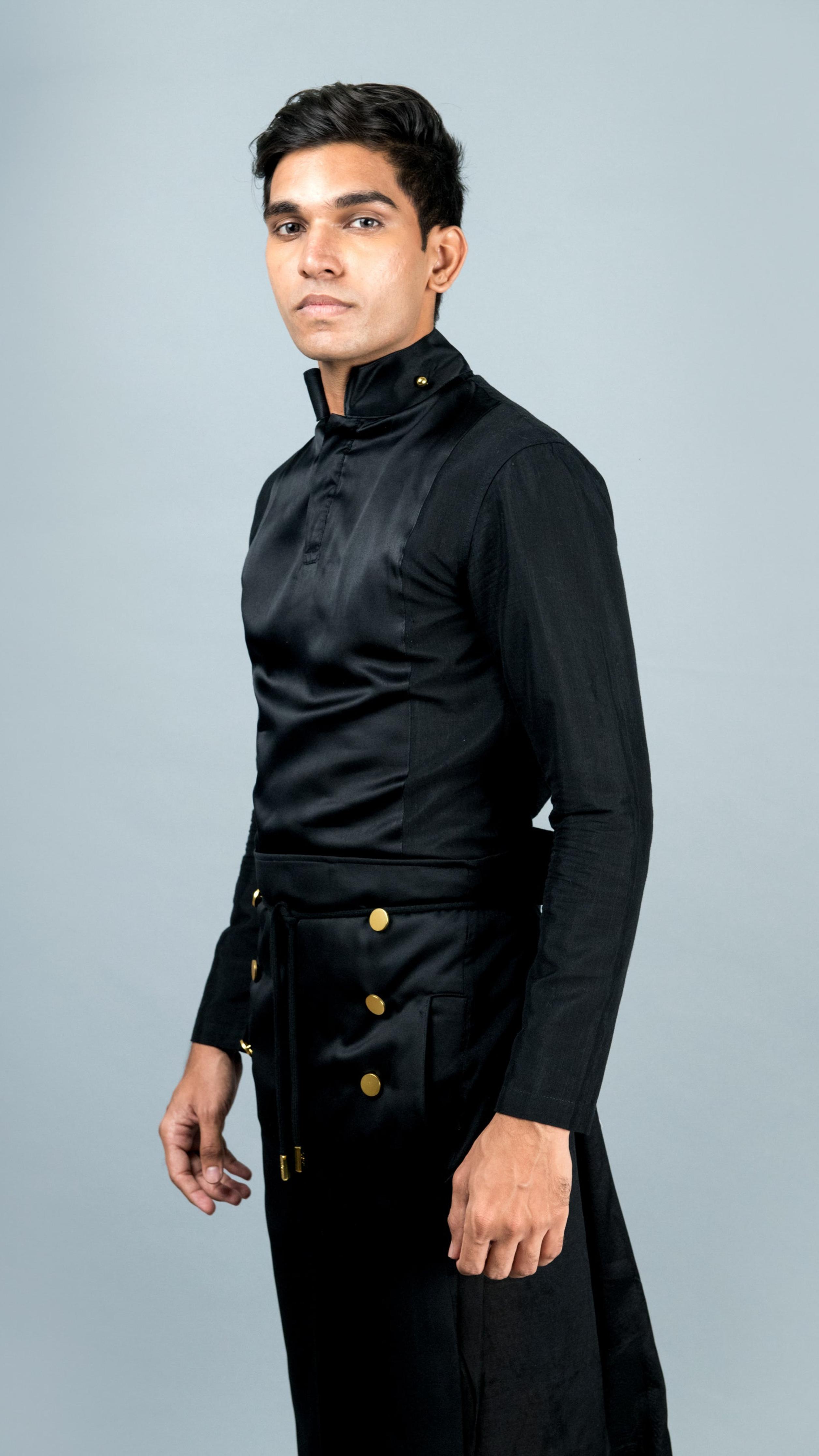 Admiral Sarong in Black