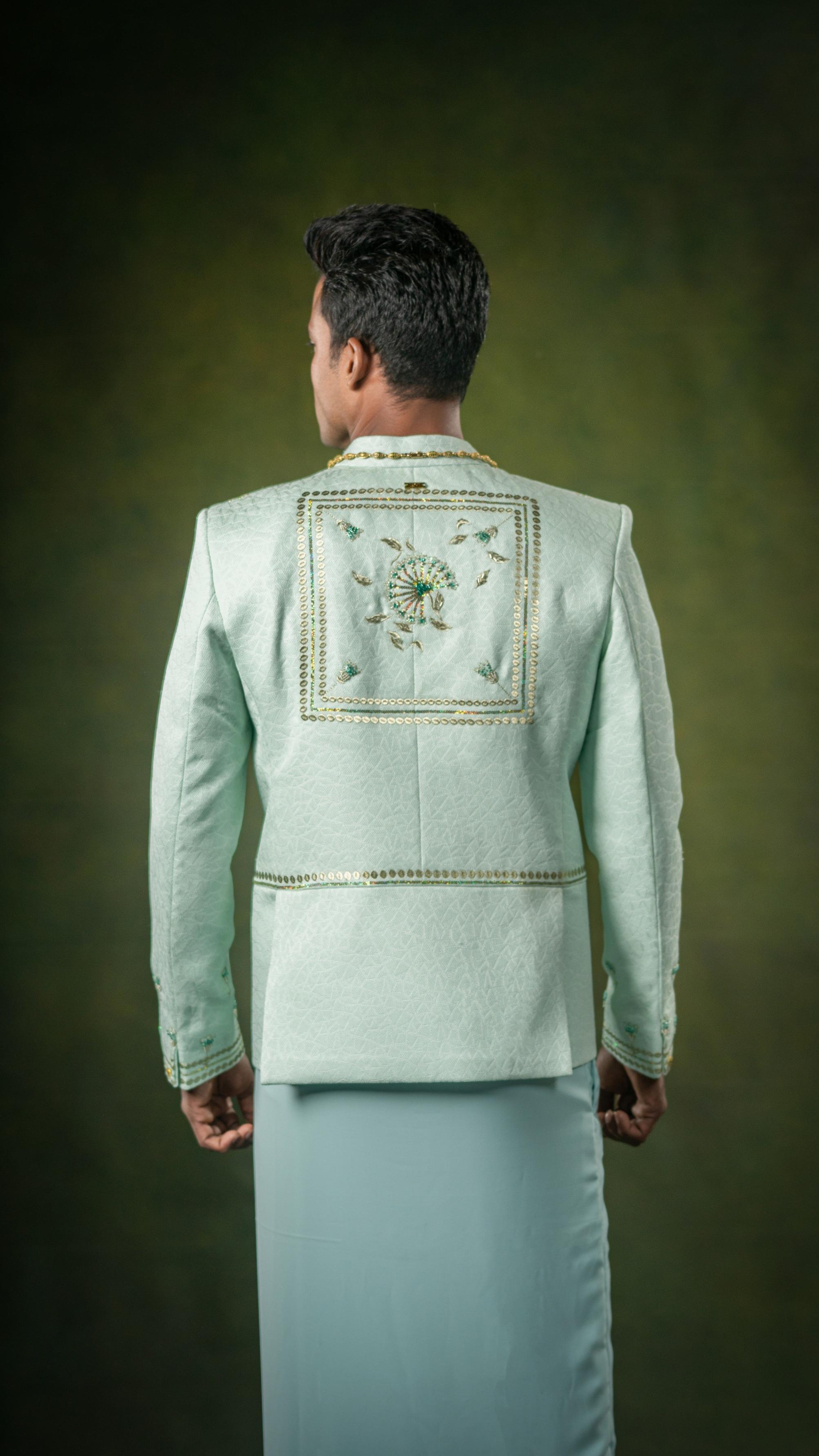 LOVI Green & Gold Short Nilame Jacket