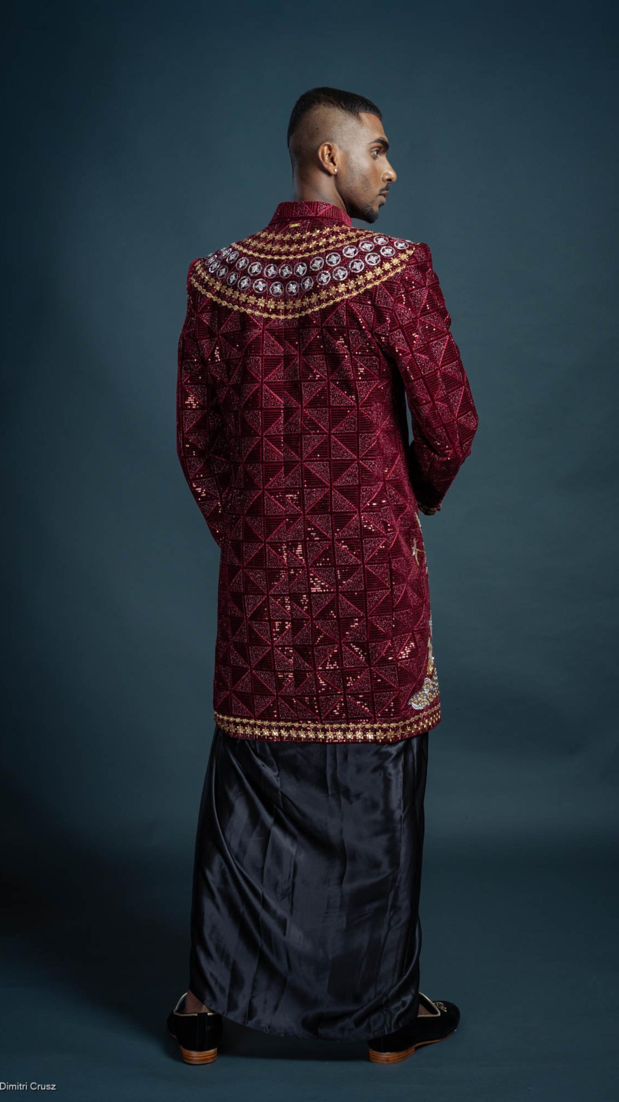 LOVI Long Nilame Jacket & Sarong