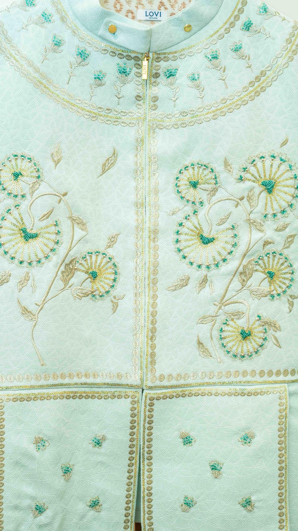 LOVI Green & Gold Short Nilame Jacket