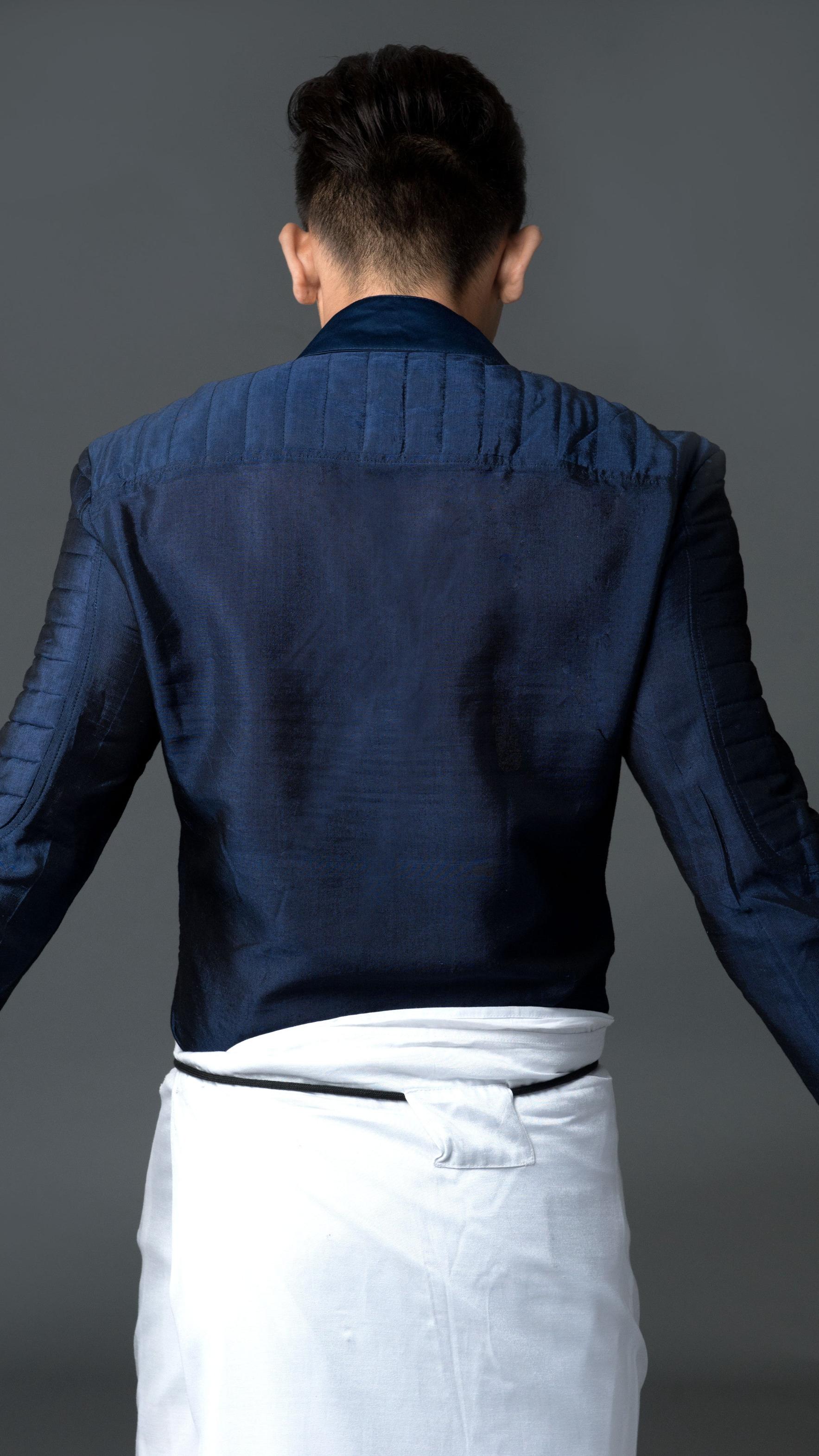 Admiral Shirt With Biker Sleeves