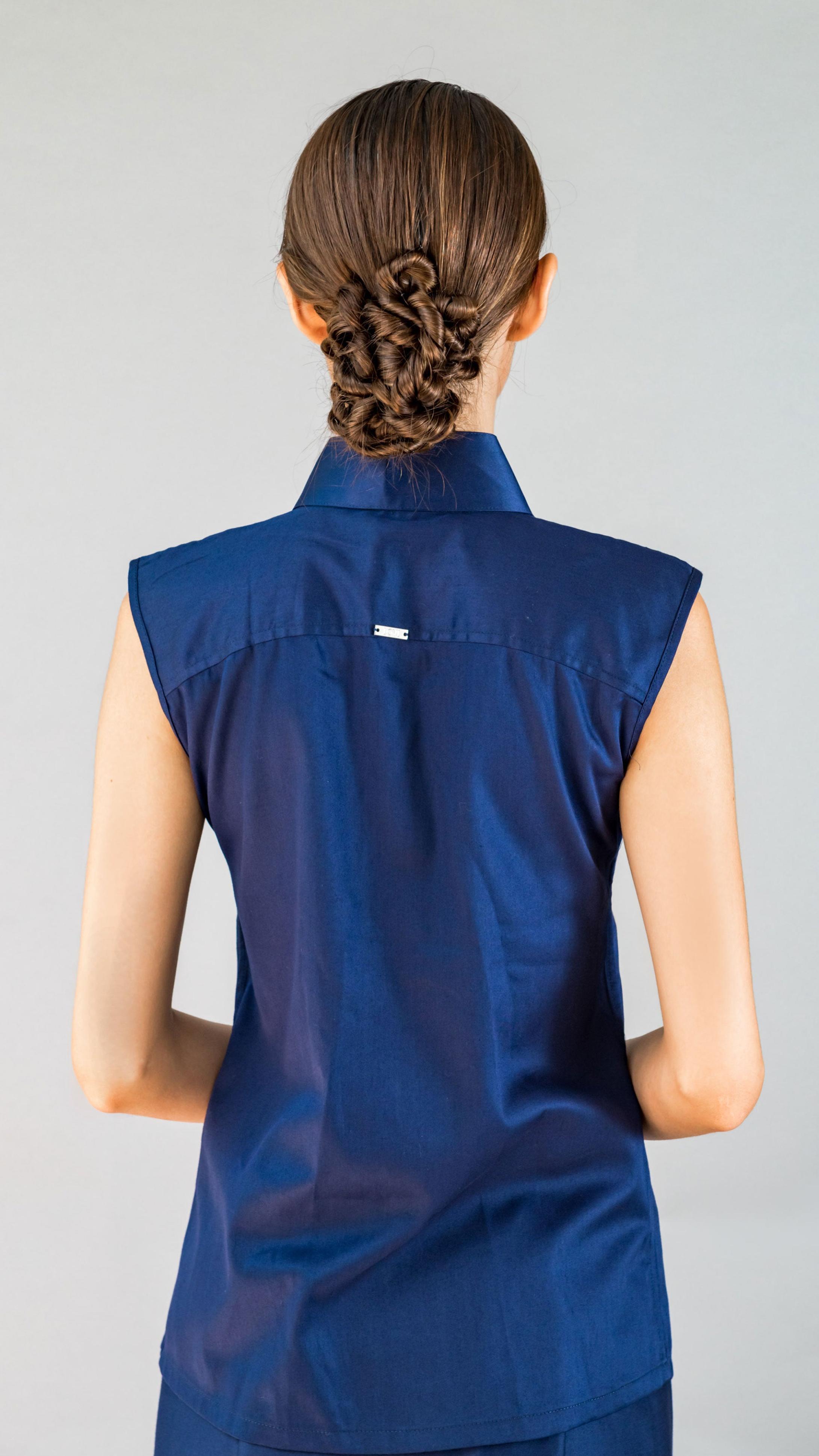 Crown Embroidery Top