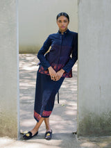 Rio - Printed Cotton Jacket with Wrap Sarong