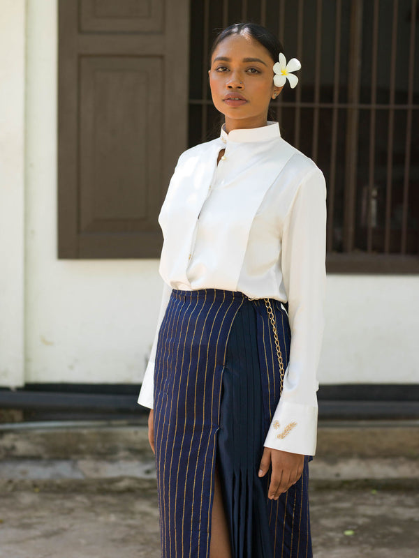 Silk Fitted Shirt