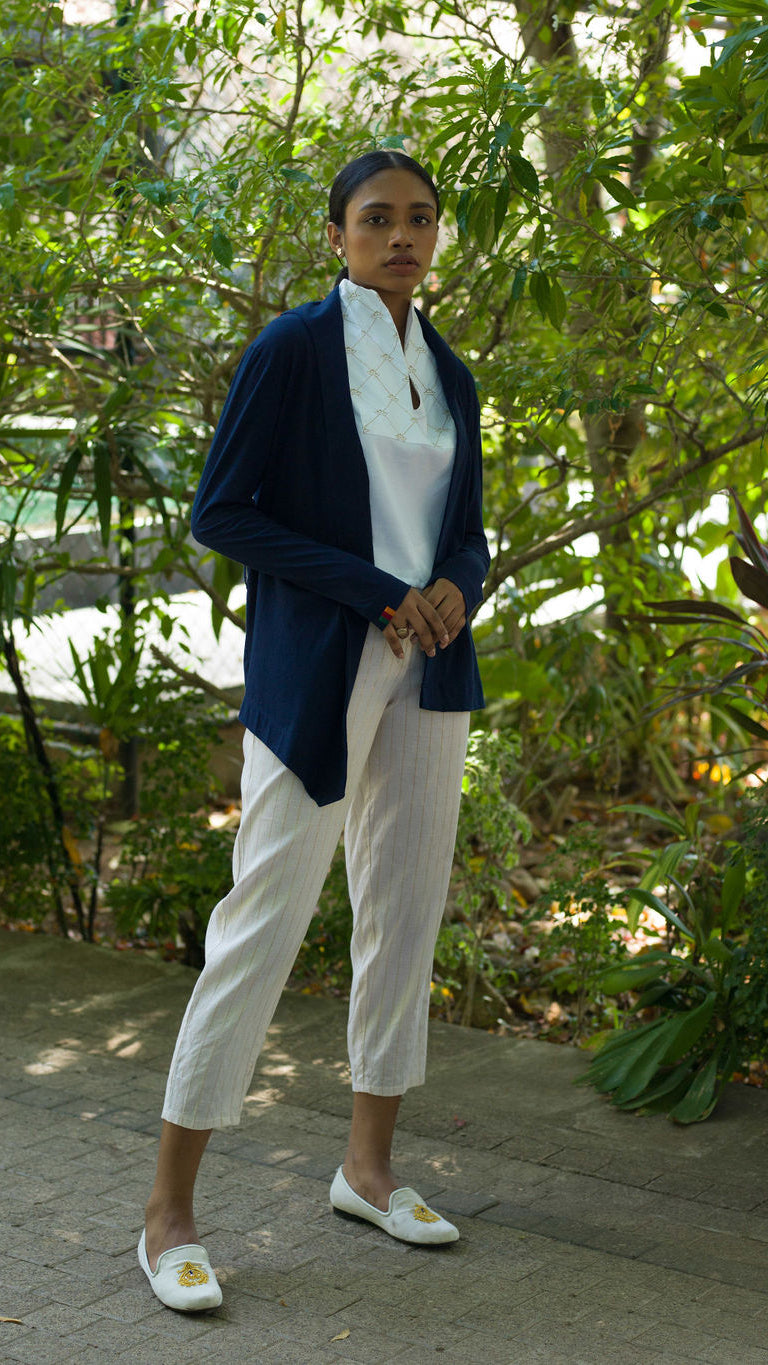 Jersey Asymmetric Travel Jacket