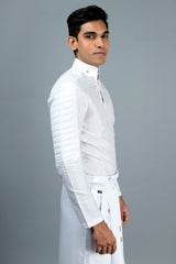 Admiral Shirt With Biker Sleeves