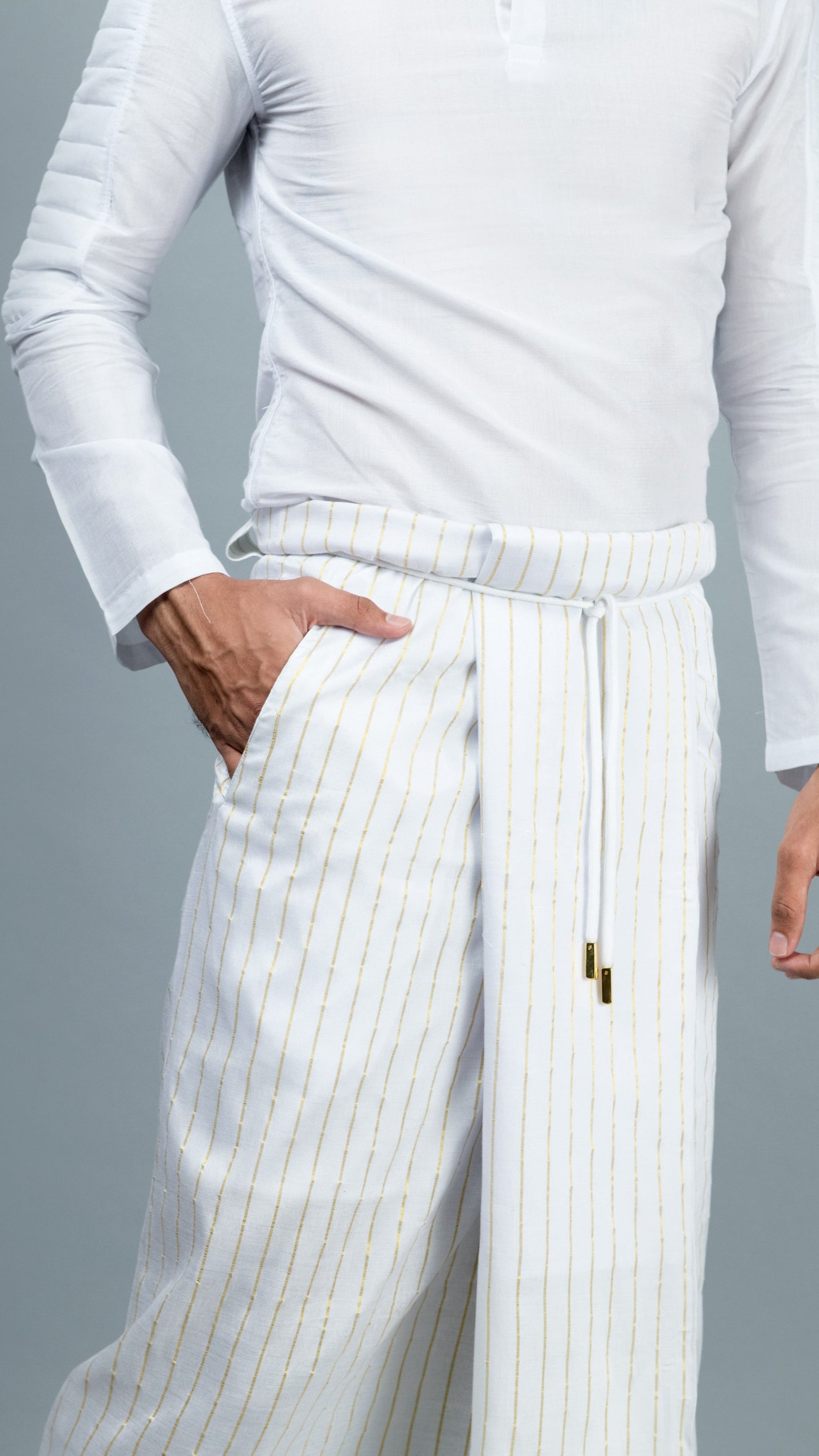 Royal Pinstripe Sarong