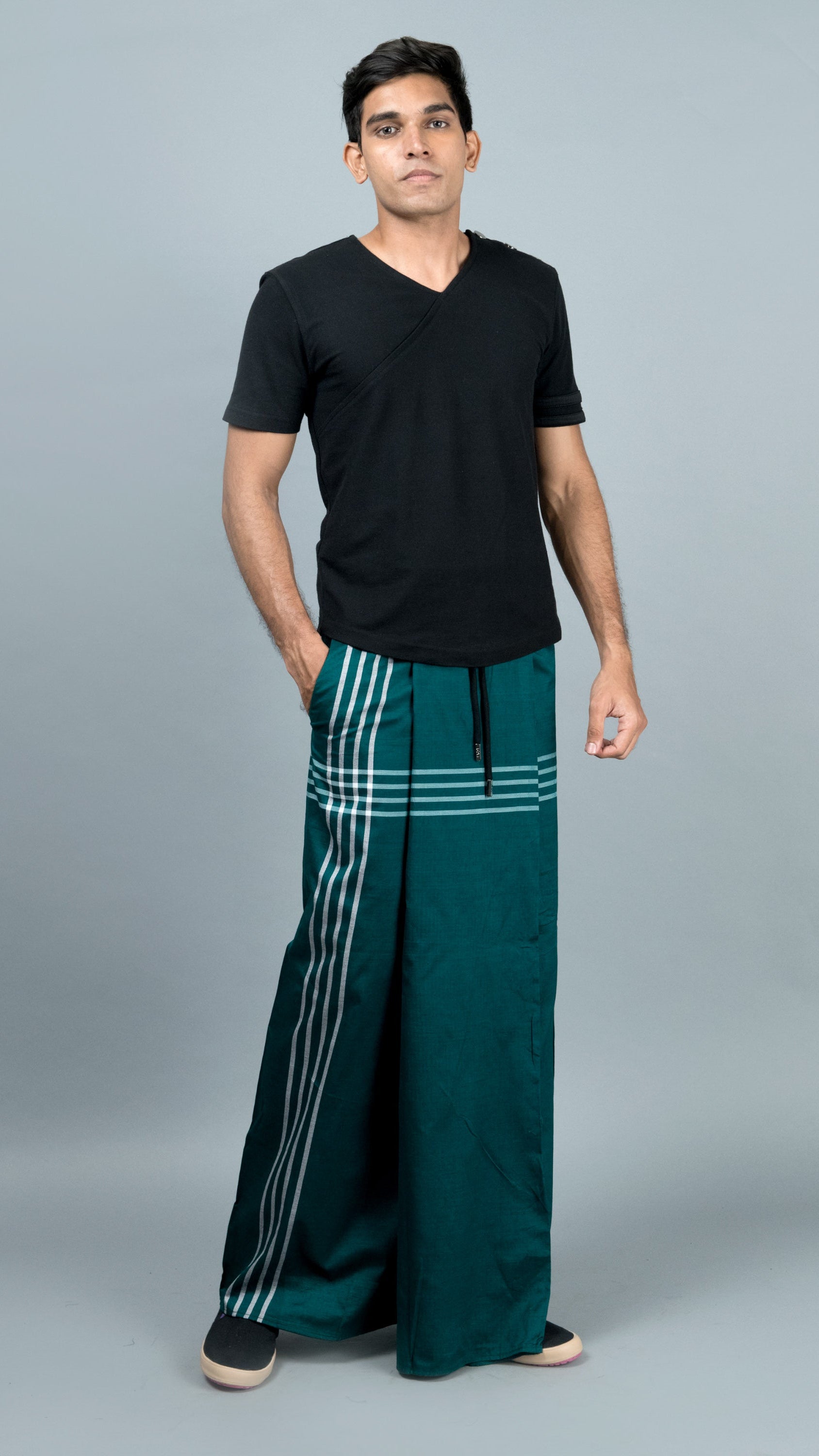 Woven Check Sarong