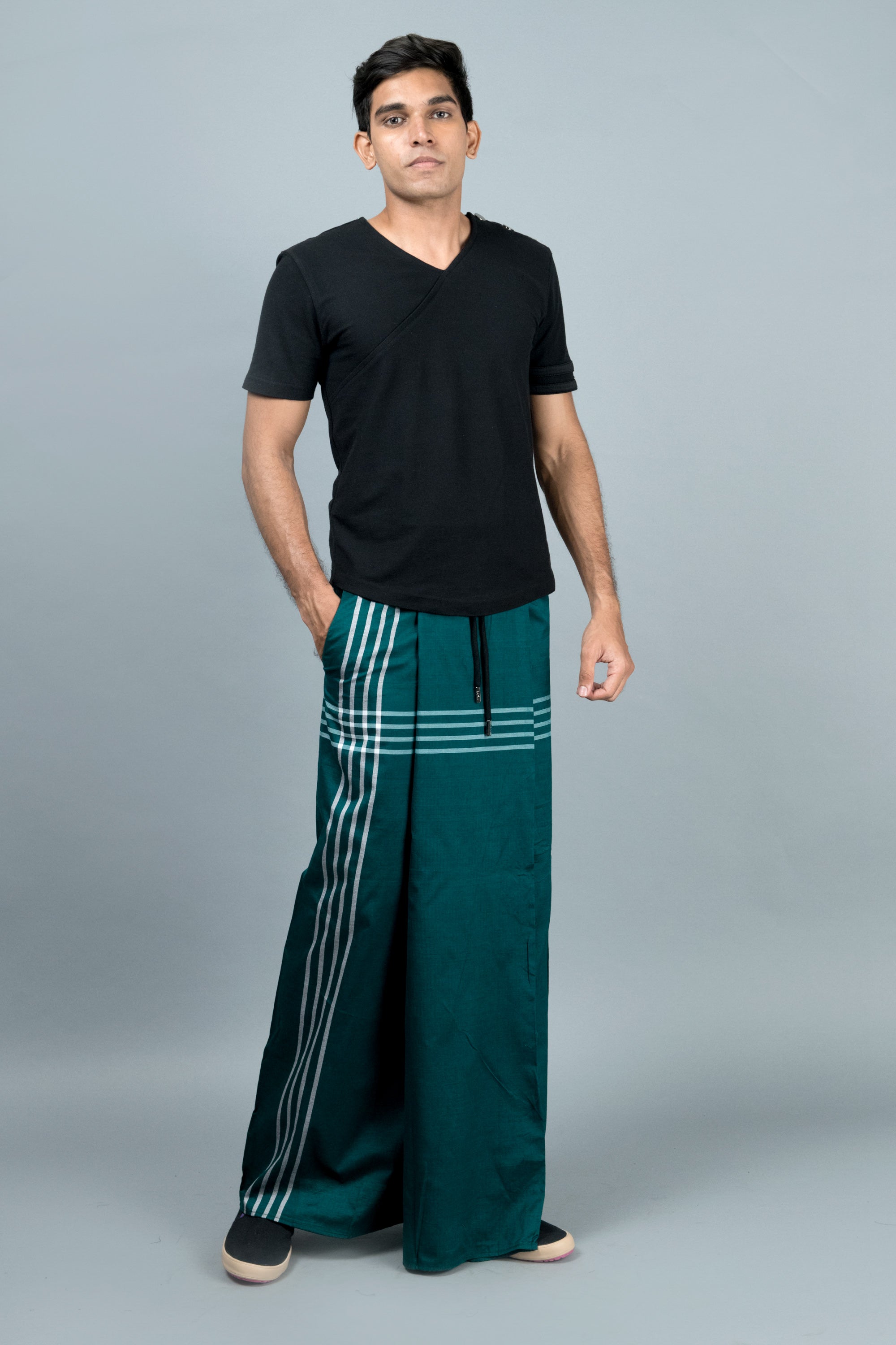 Woven Check Sarong