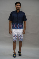 Rio - Printed Cotton Dress Shorts