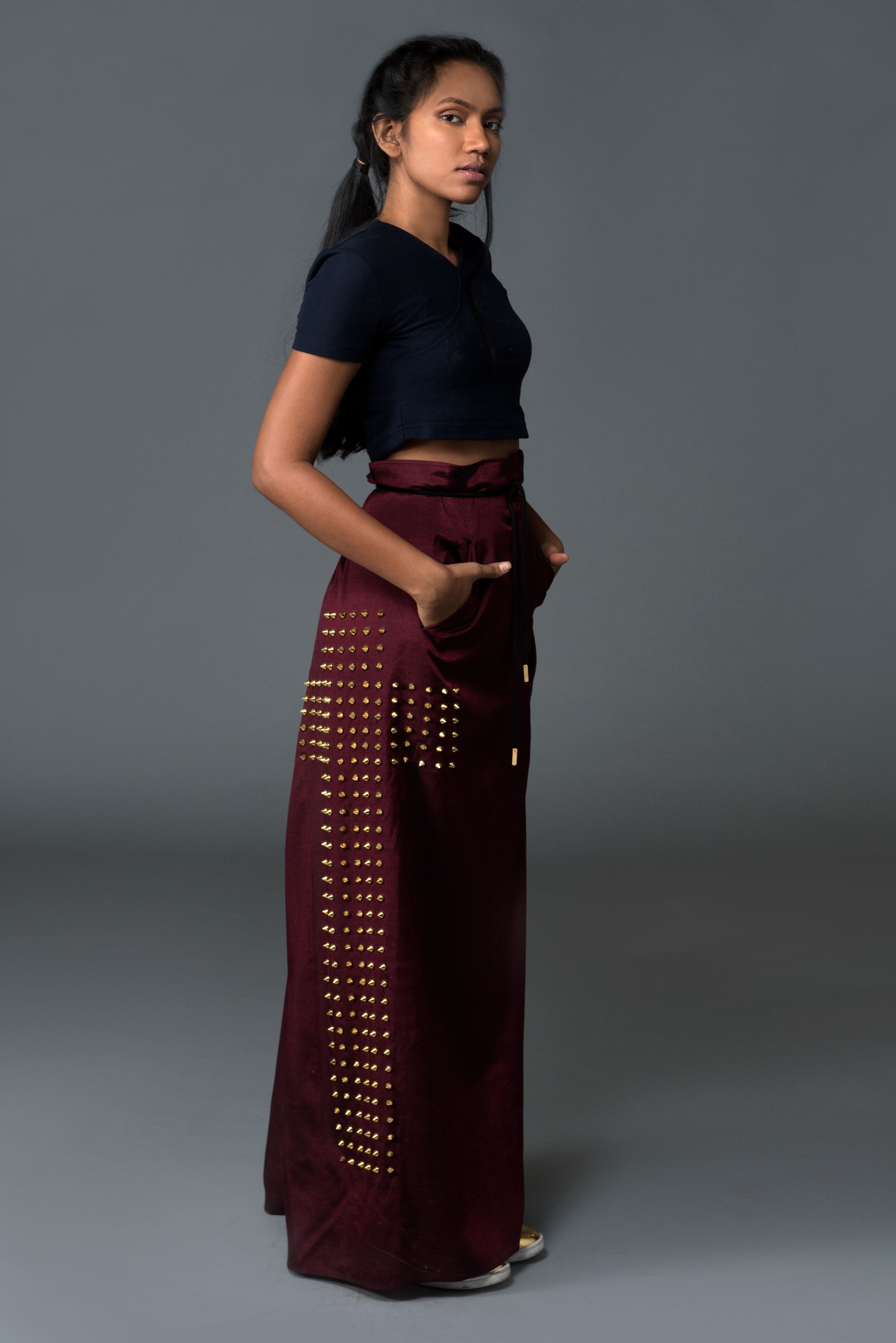 Gold Studded Sarong