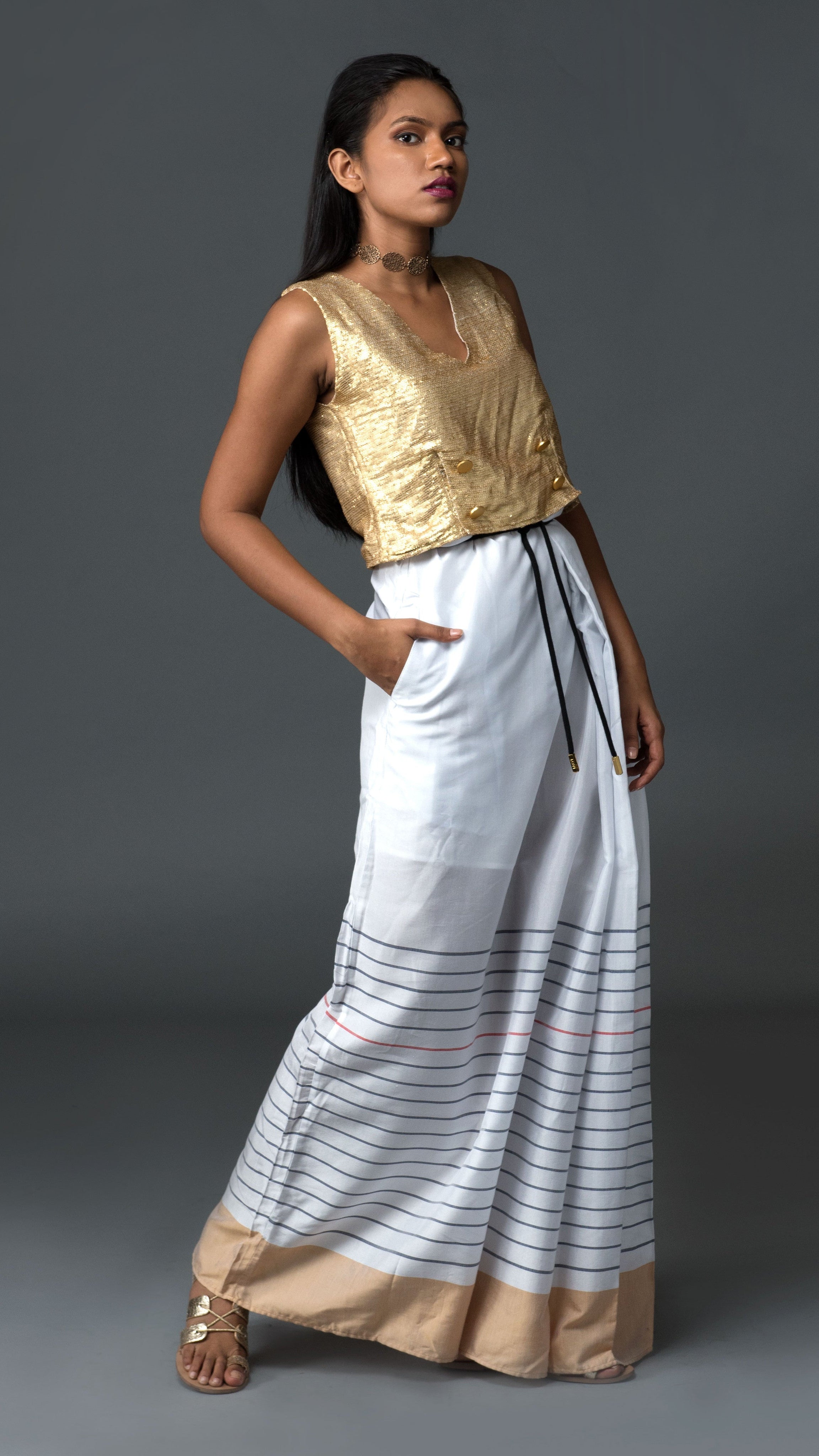 Classic French Nautical Sarong