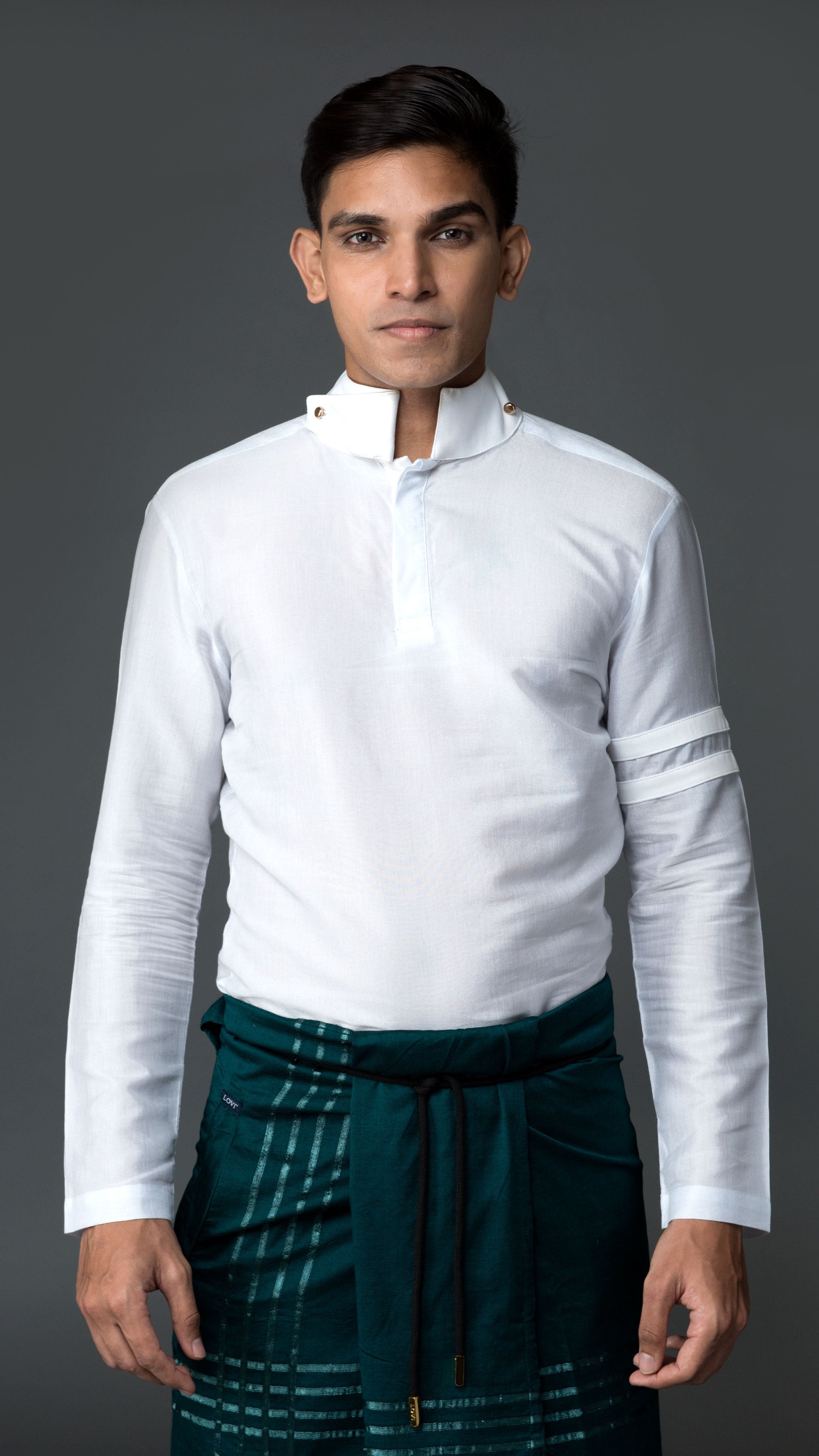 Admiral Shirt With Racing Stripes