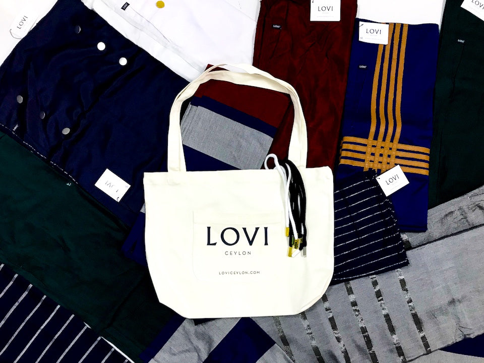 Copy of LOVI Canvas Tote Bag & Gift Wrapping