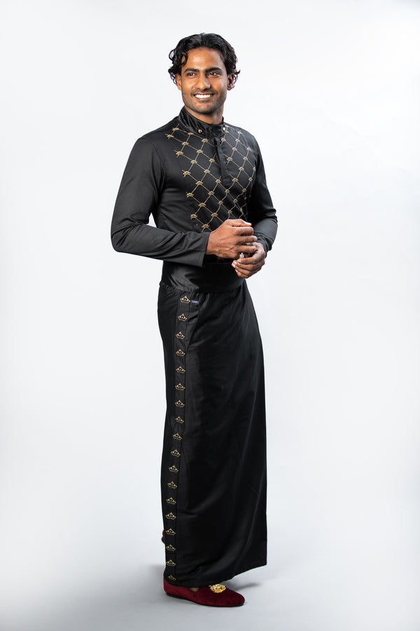 Men's Admiral Crown Shirt in Silk