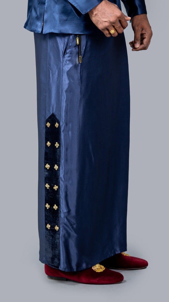 Nilame Embroidered Silk Sri Lankan National